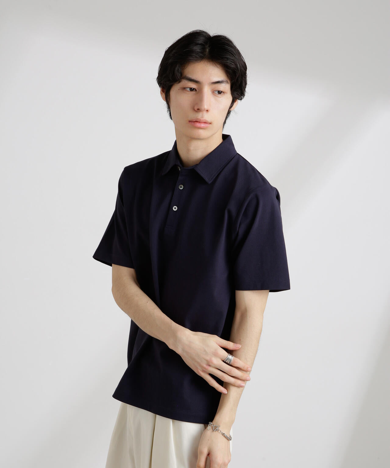 アンチスメル 鹿の子ポロ 半袖 6725124206