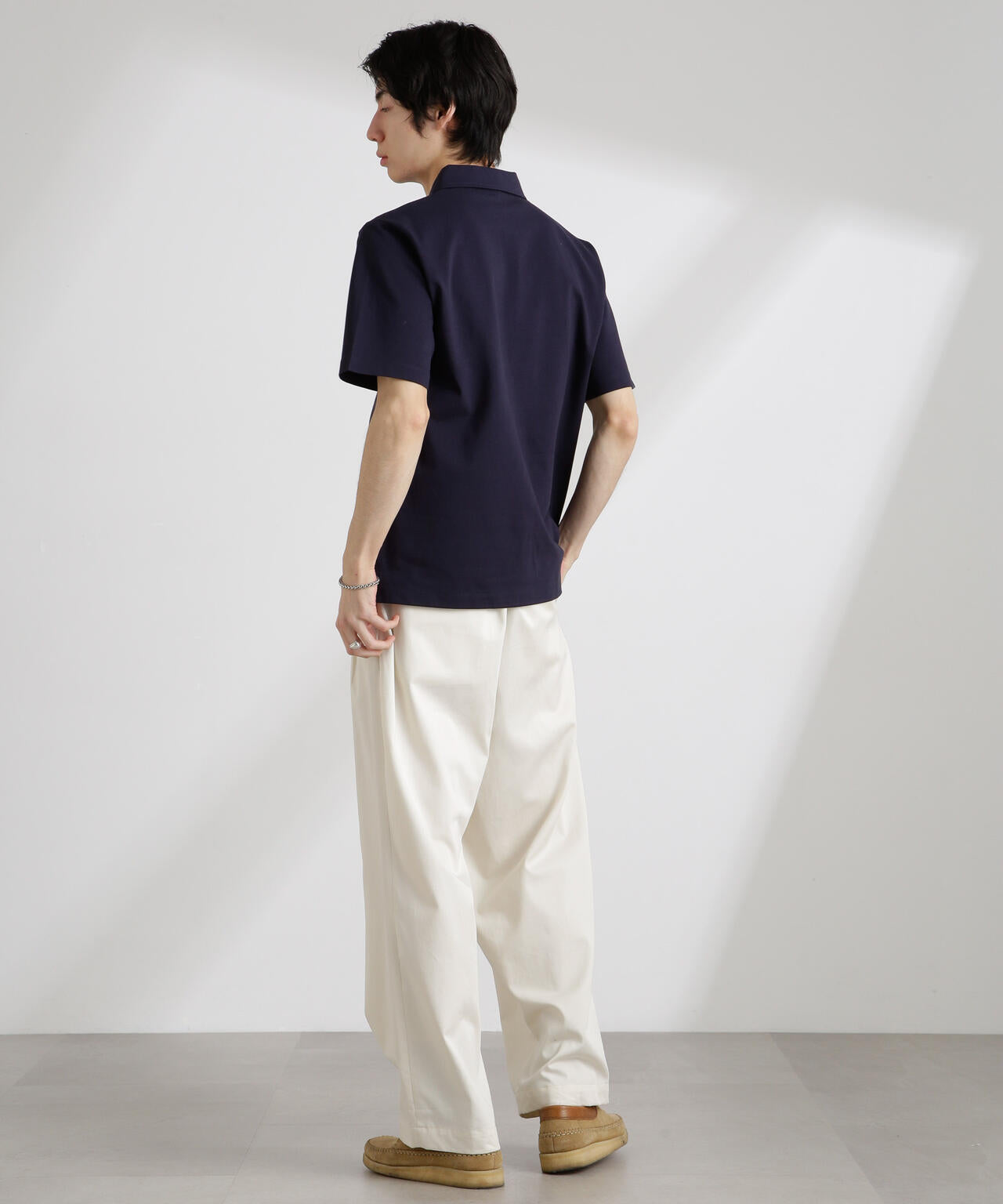 アンチスメル 鹿の子ポロ 半袖 6725124206