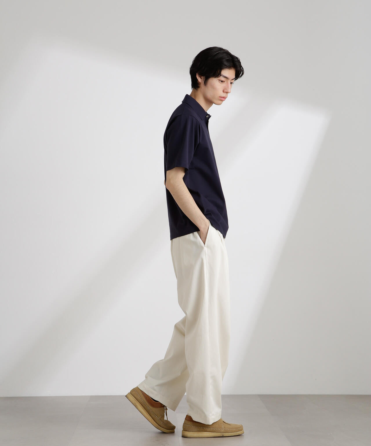 アンチスメル 鹿の子ポロ 半袖 6725124206