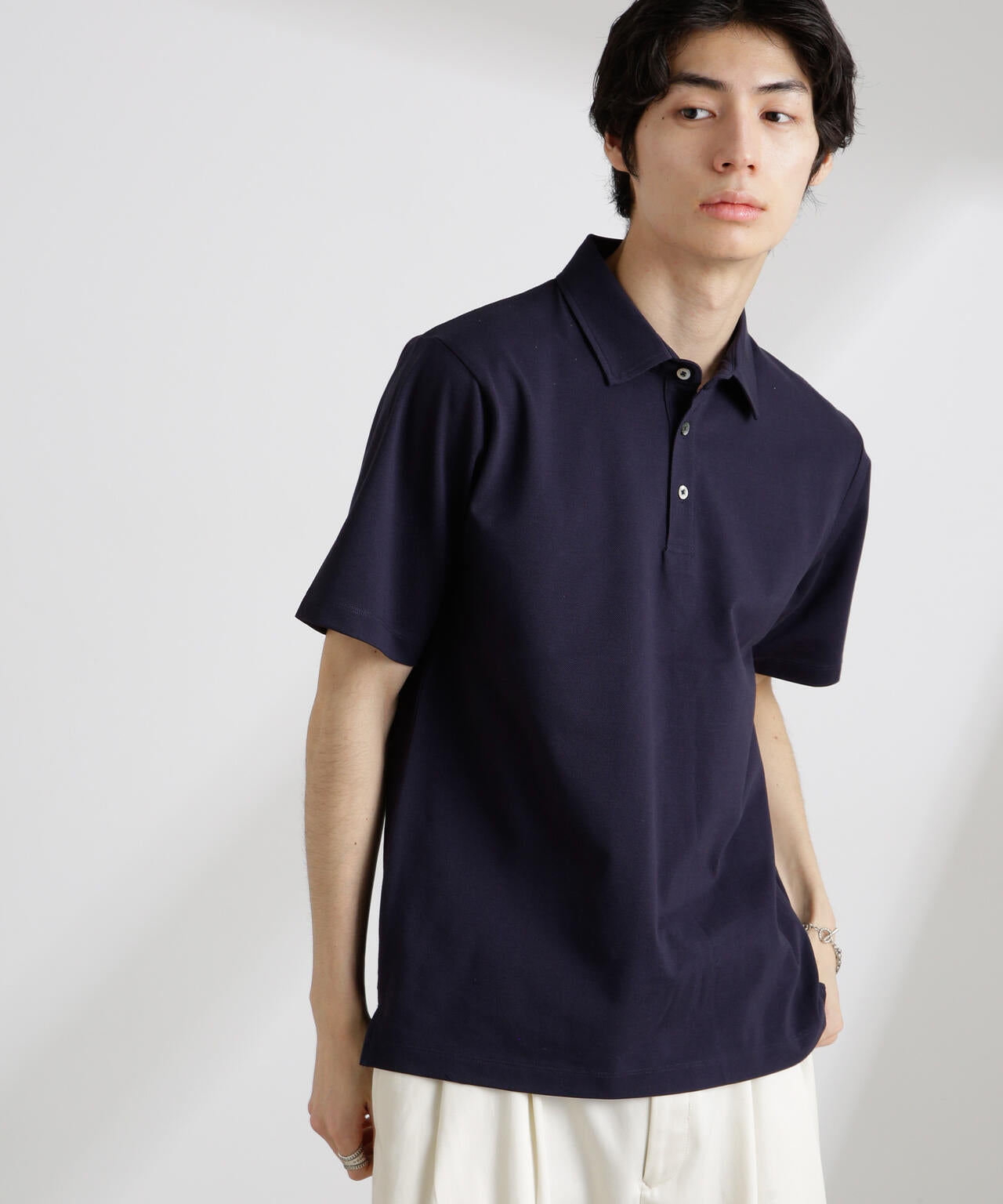 アンチスメル 鹿の子ポロ 半袖 6725124206