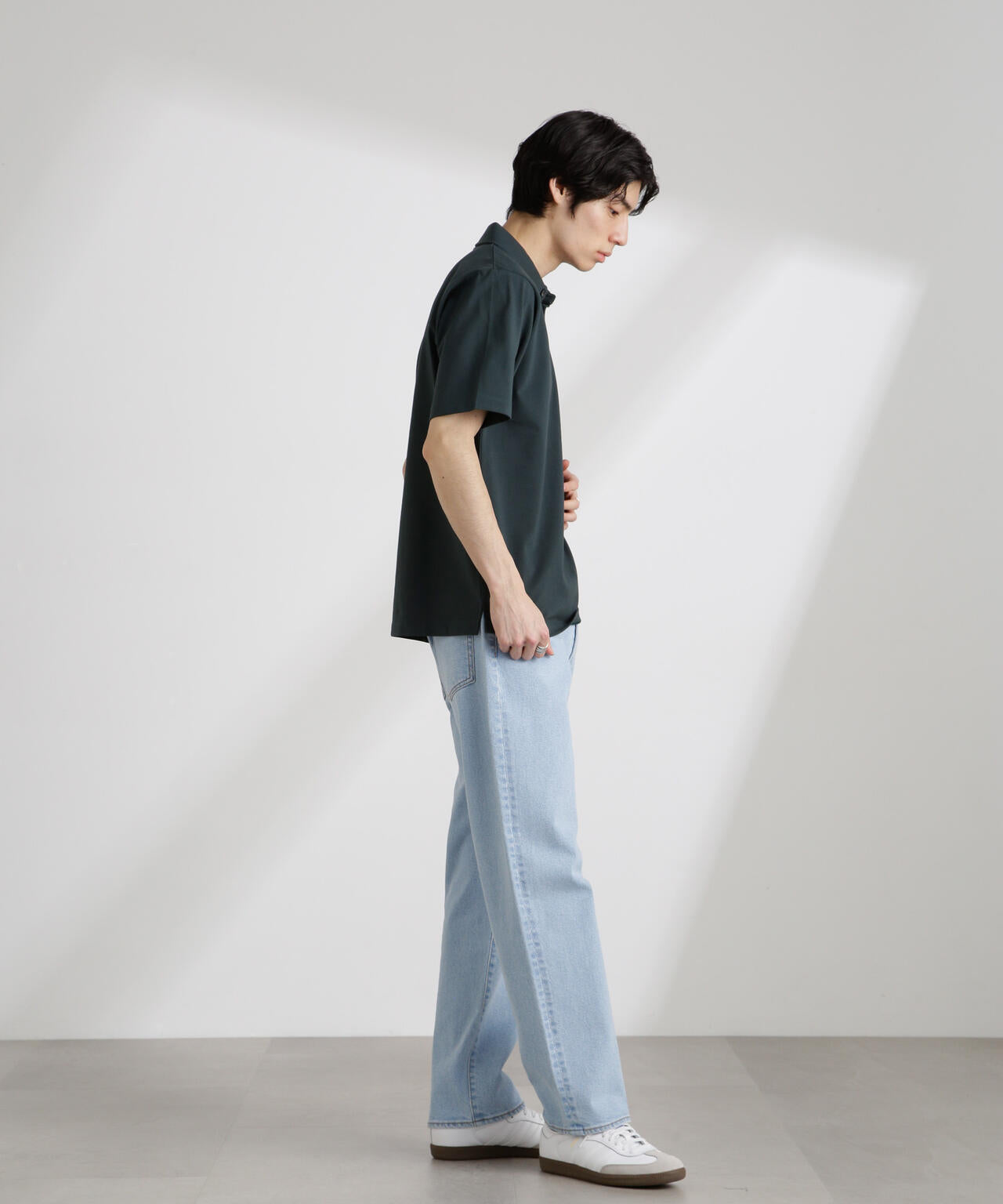 アンチスメル 鹿の子ポロ 半袖 6725124206