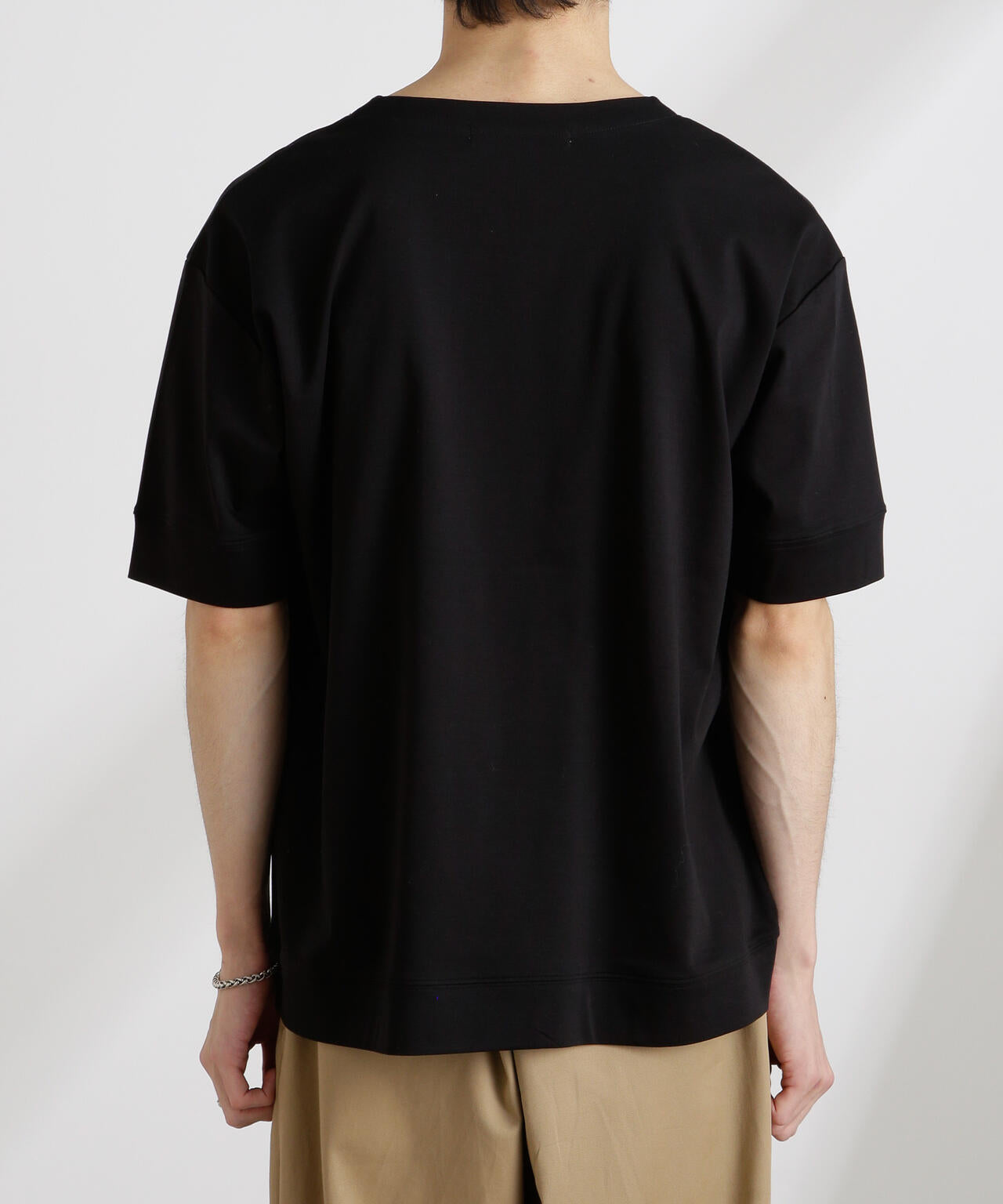 50/-シルケットスムースキーネックTシャツ 6725124208