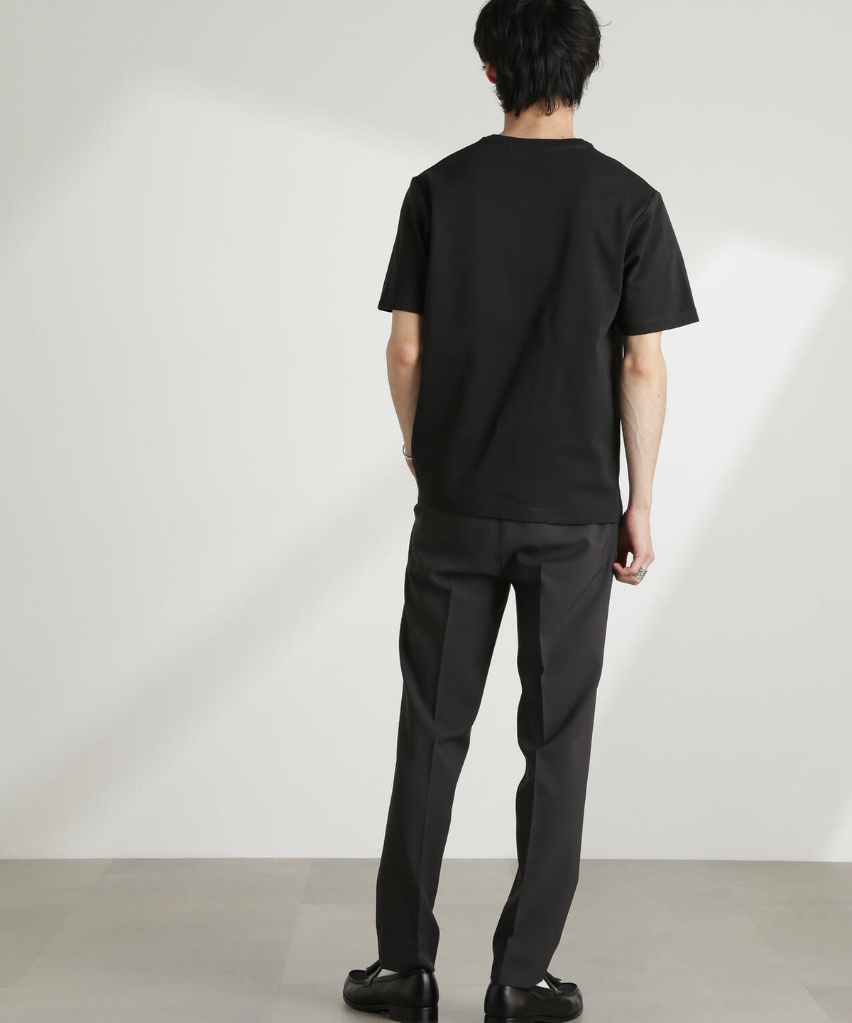 ダブルスムースVネックTシャツ 半袖 6725124214