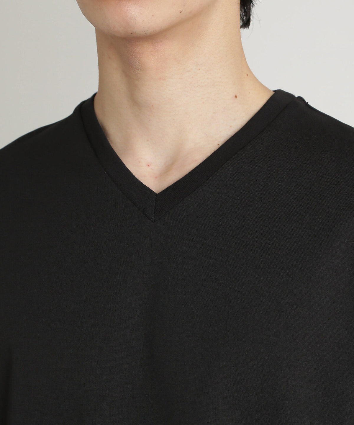 ダブルスムースVネックTシャツ 半袖 6725124214