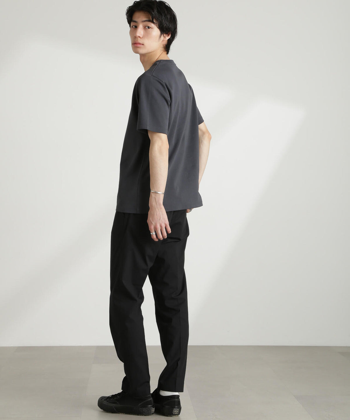 ダブルスムースVネックTシャツ 半袖 6725124214