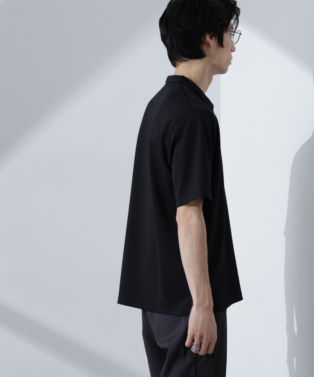 Pe/Ry鹿の子ポロシャツ 半袖 6725124215