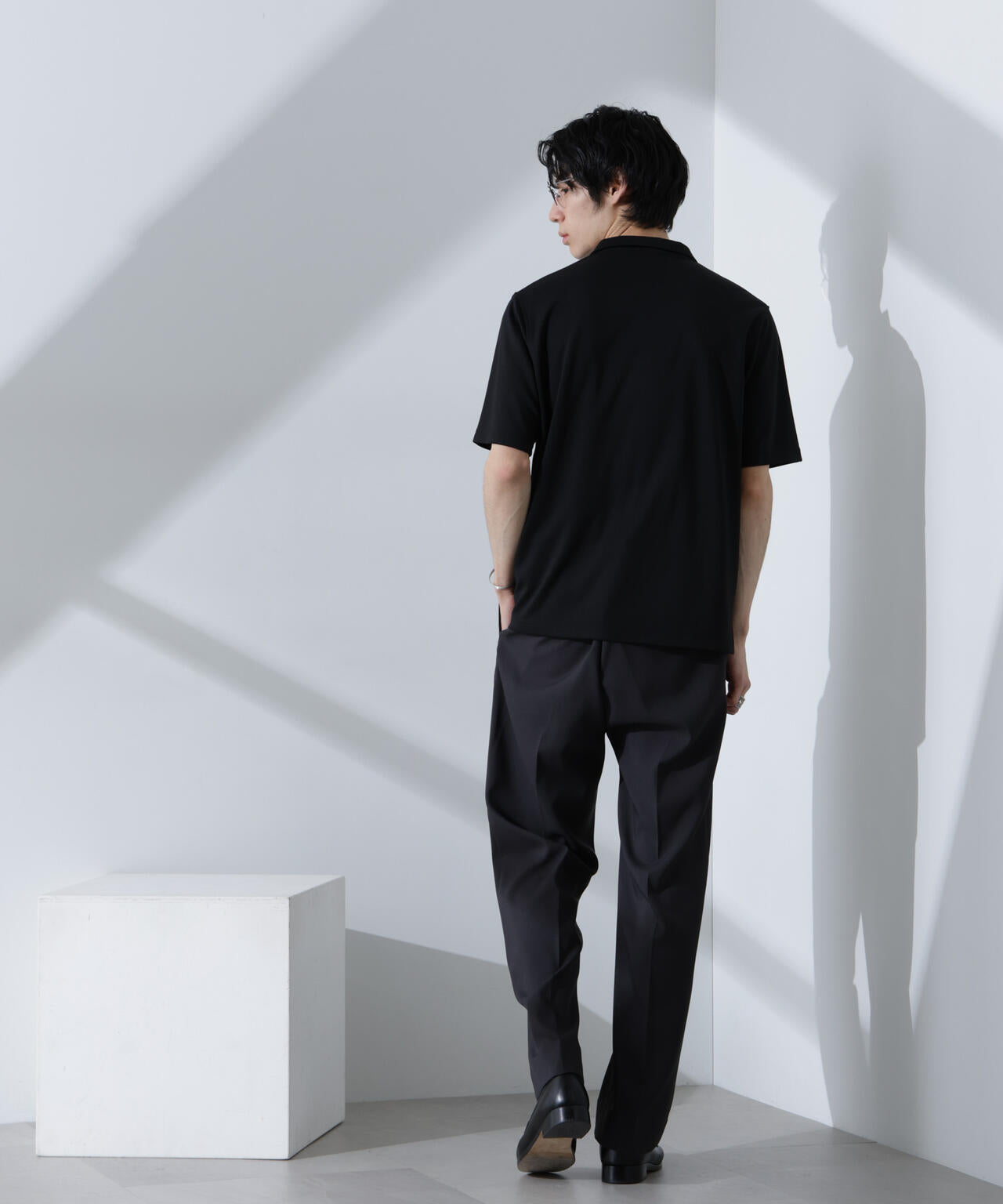 Pe/Ry鹿の子ポロシャツ 半袖 6725124215