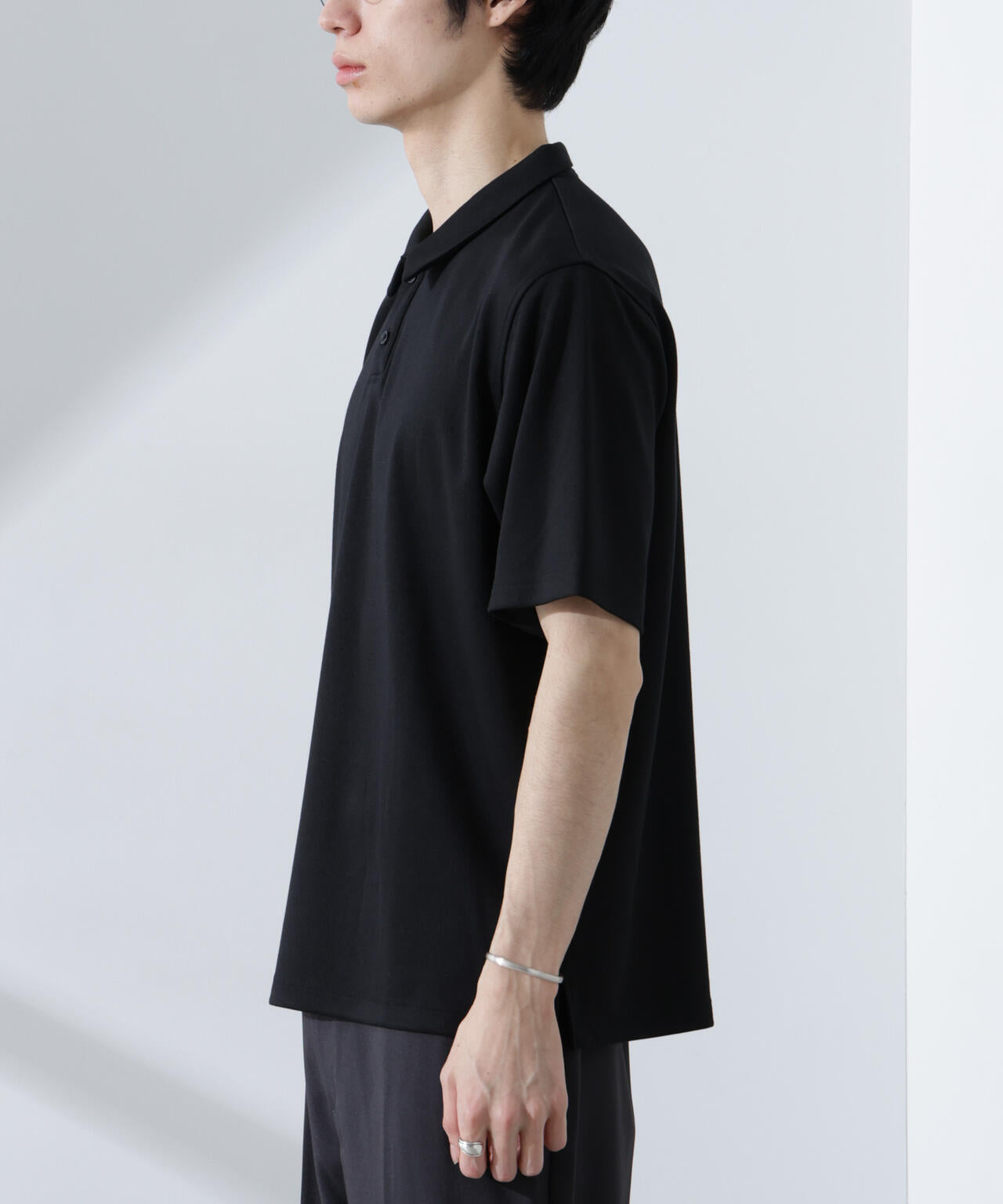 Pe/Ry鹿の子ポロシャツ 半袖 6725124215