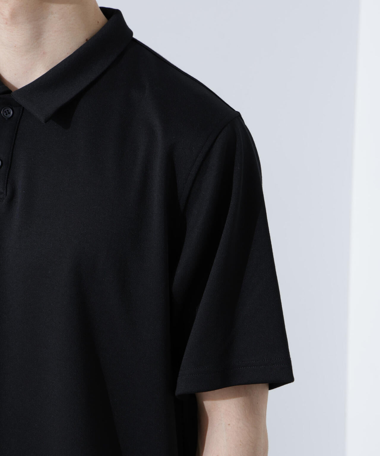 Pe/Ry鹿の子ポロシャツ 半袖 6725124215