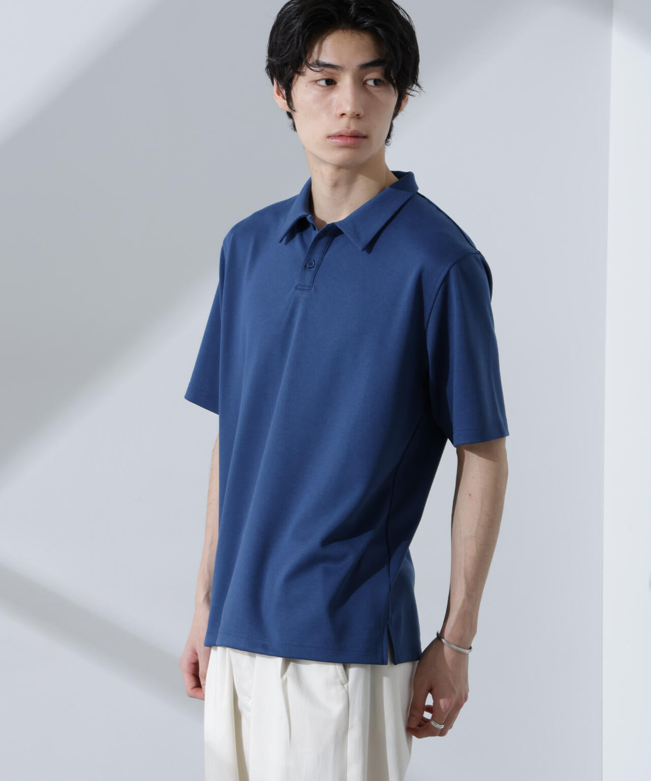 Pe/Ry鹿の子ポロシャツ 半袖 6725124215