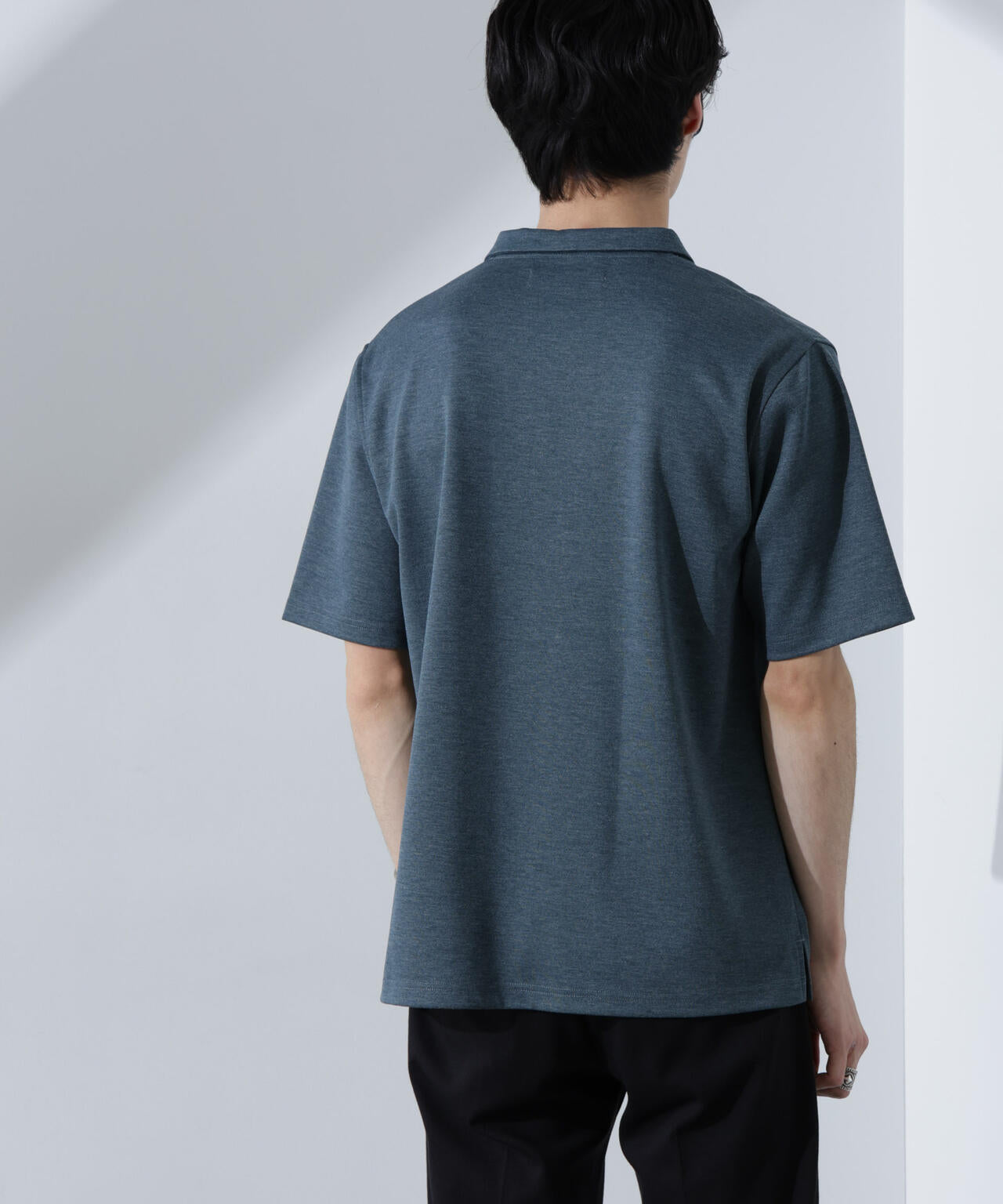 Pe/Ry鹿の子ポロシャツ 半袖 6725124215