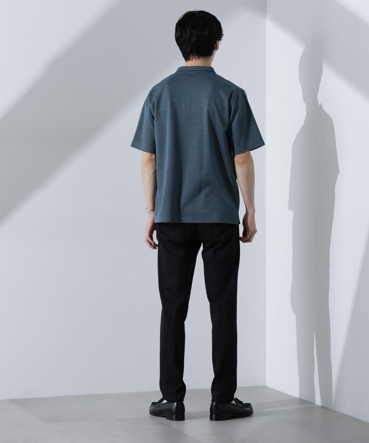 Pe/Ry鹿の子ポロシャツ 半袖 6725124215