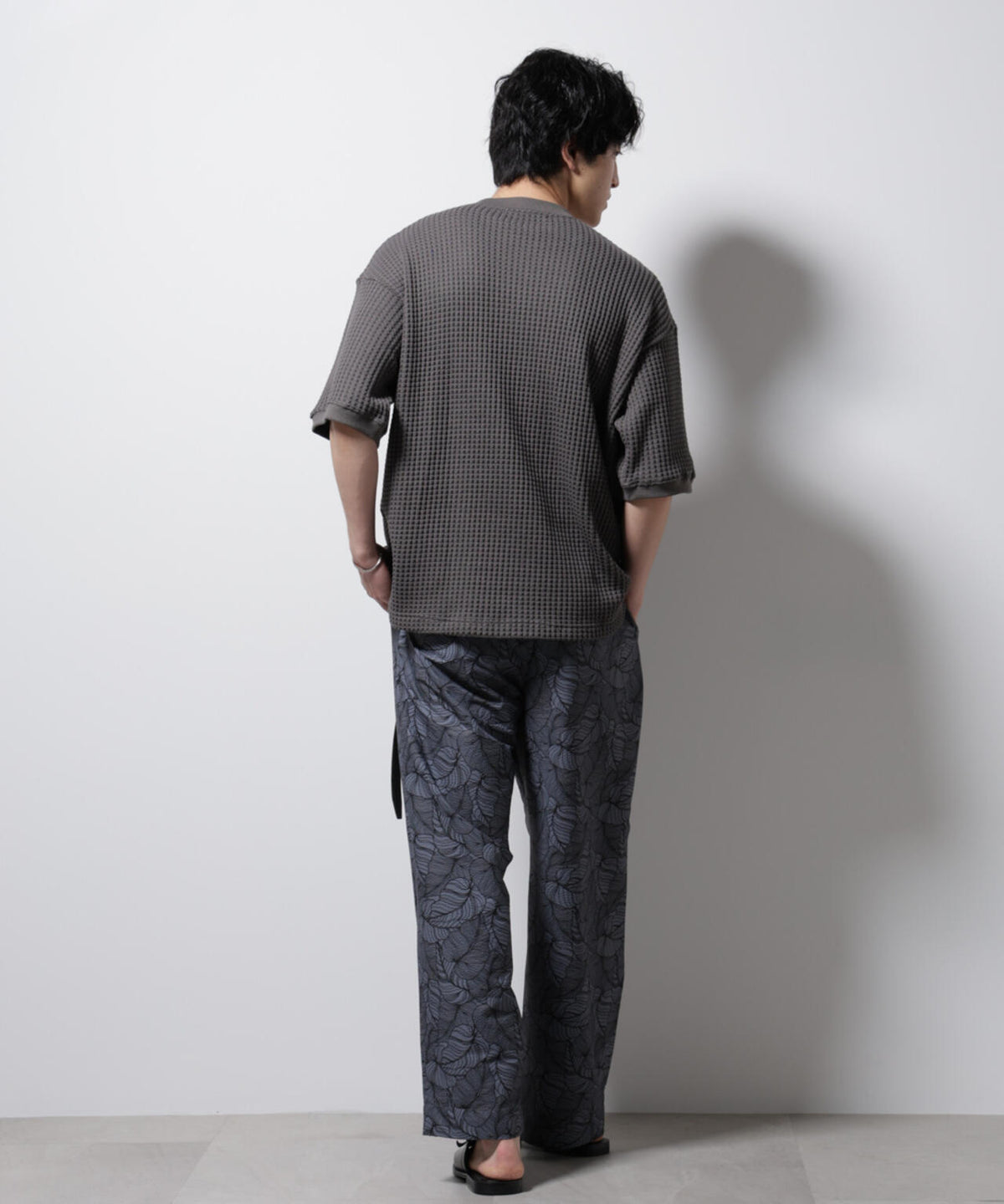 オニワッフルビッグTシャツ 五分袖 6725124216