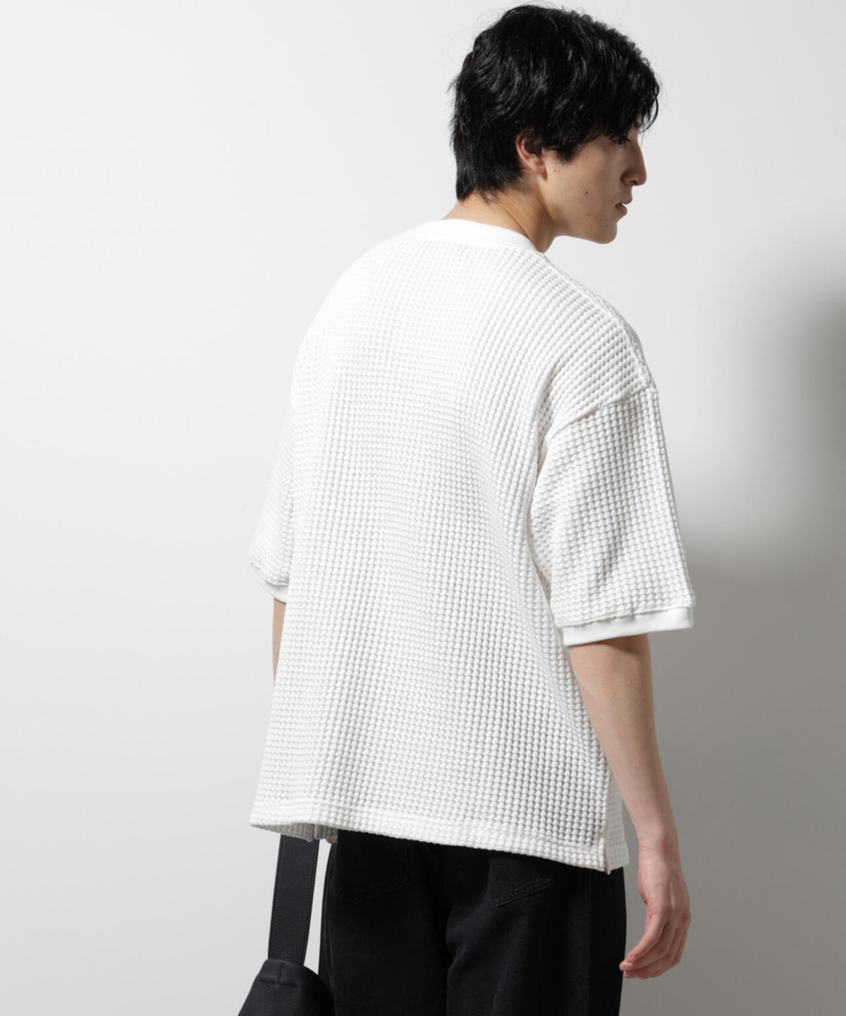 オニワッフルビッグTシャツ 五分袖 6725124216