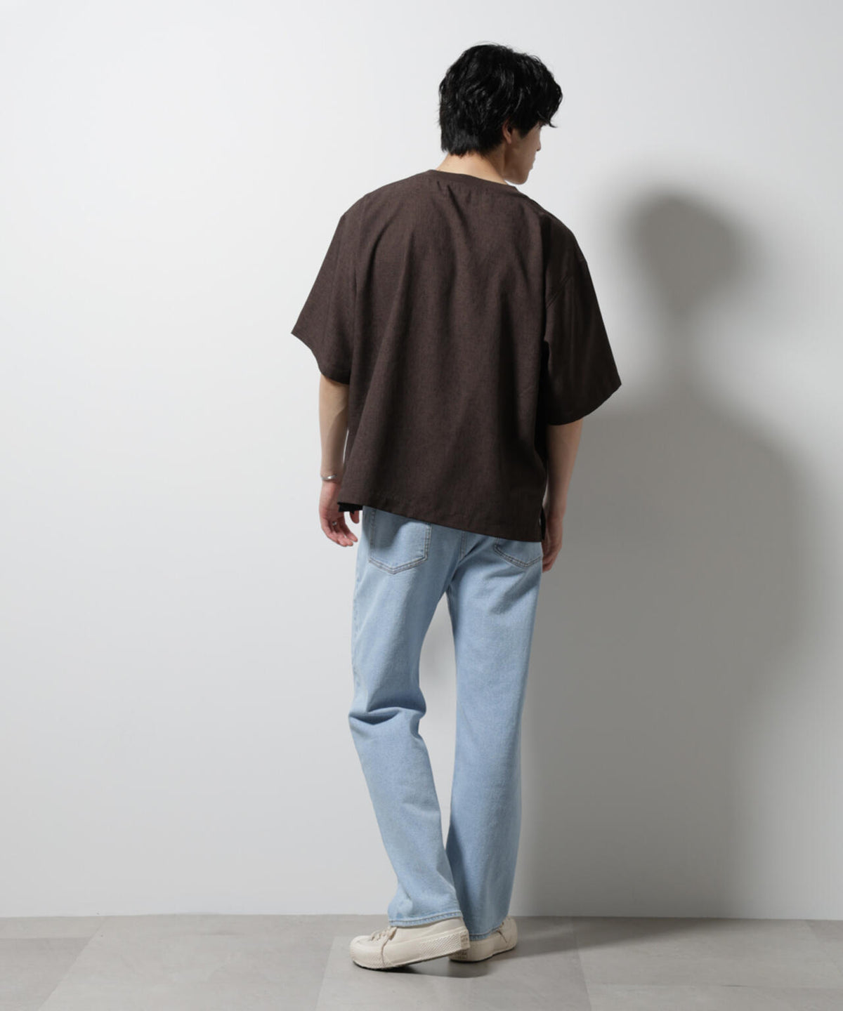 テックリネン布帛Tシャツ 半袖 6725124222