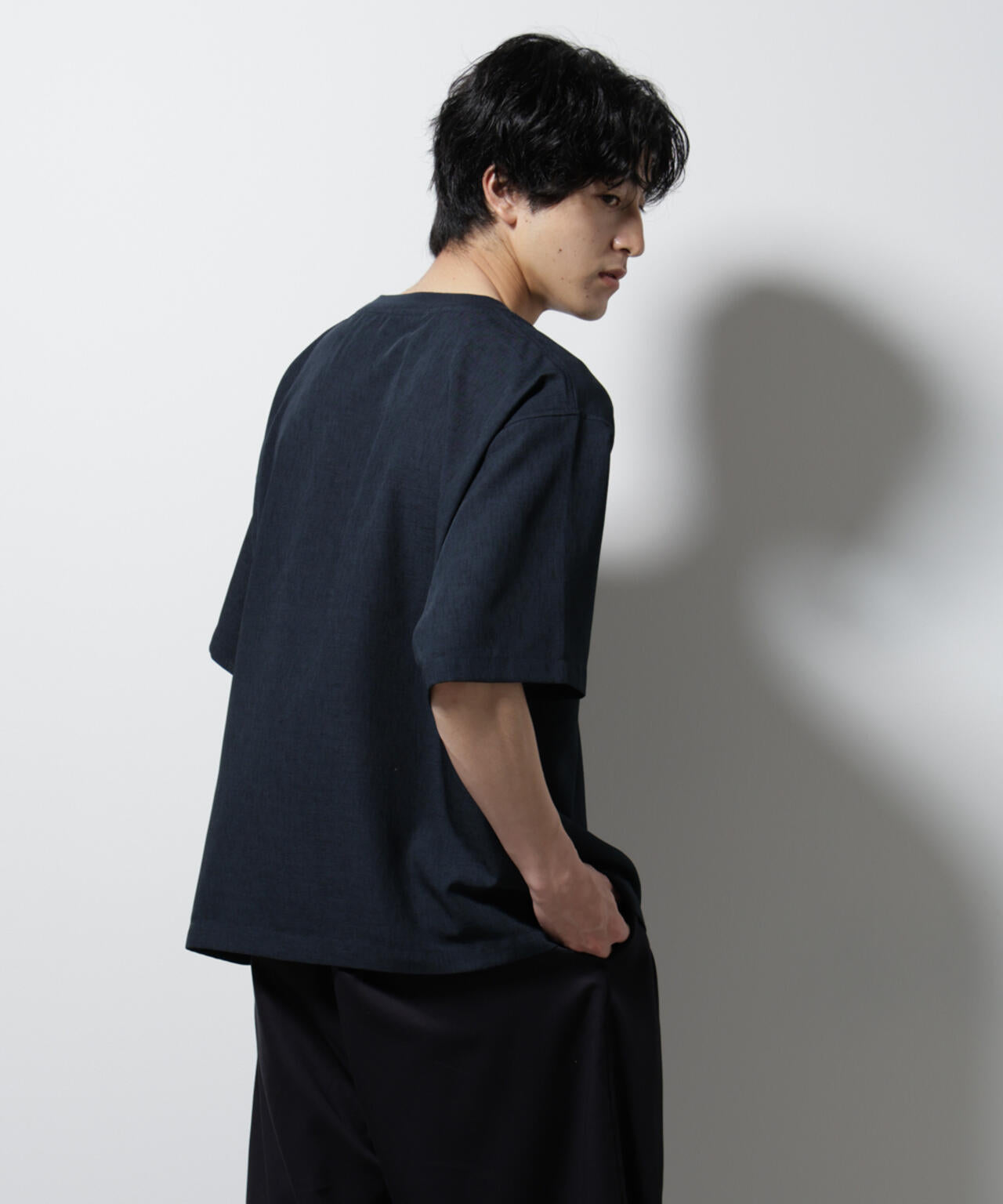 テックリネン布帛Tシャツ 半袖 6725124222