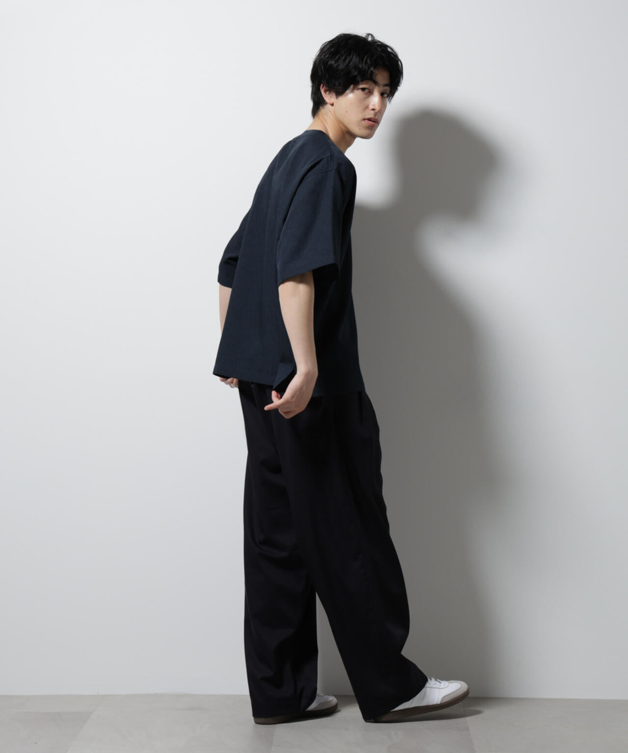 テックリネン布帛Tシャツ 半袖 6725124222