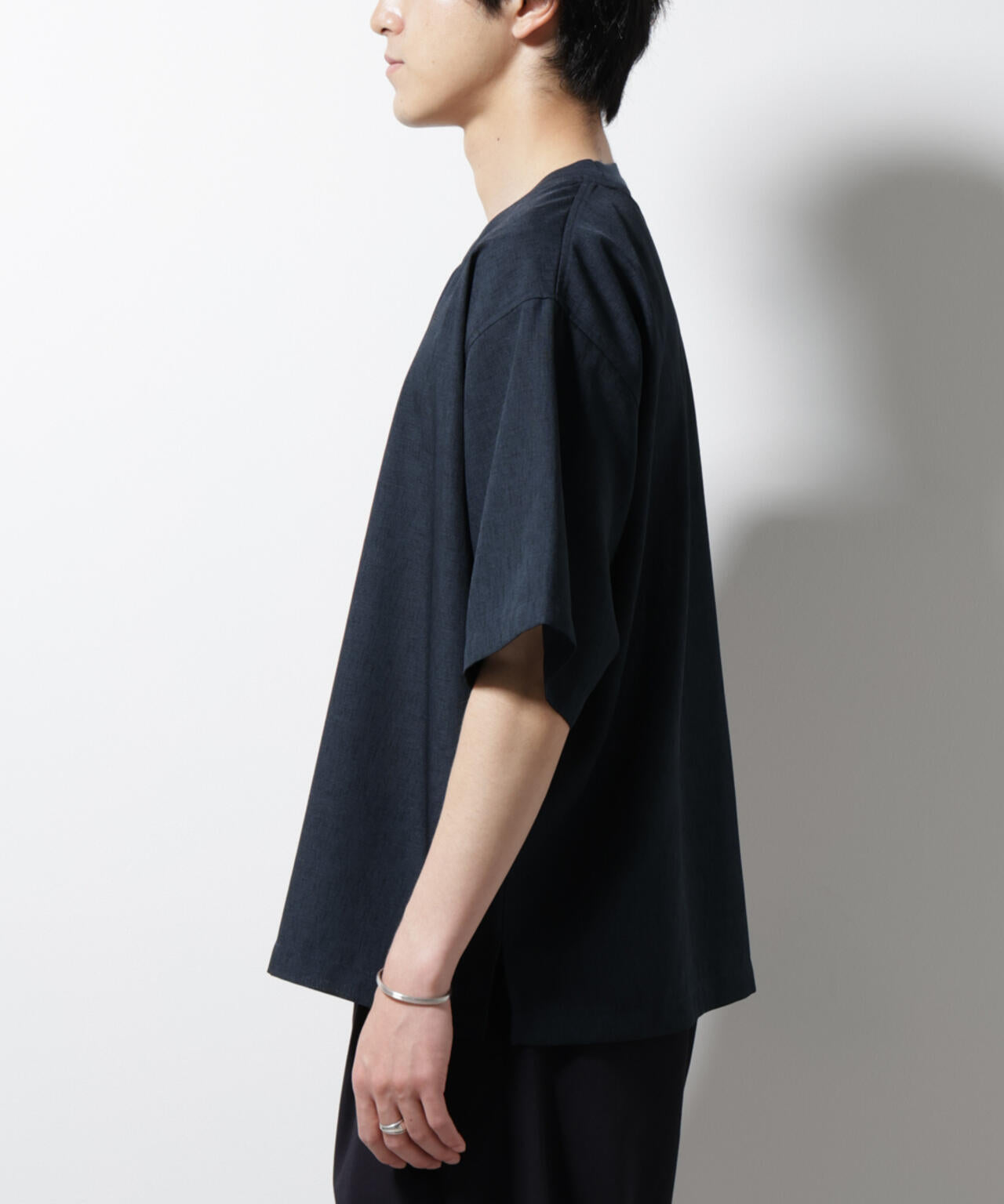 テックリネン布帛Tシャツ 半袖 6725124222