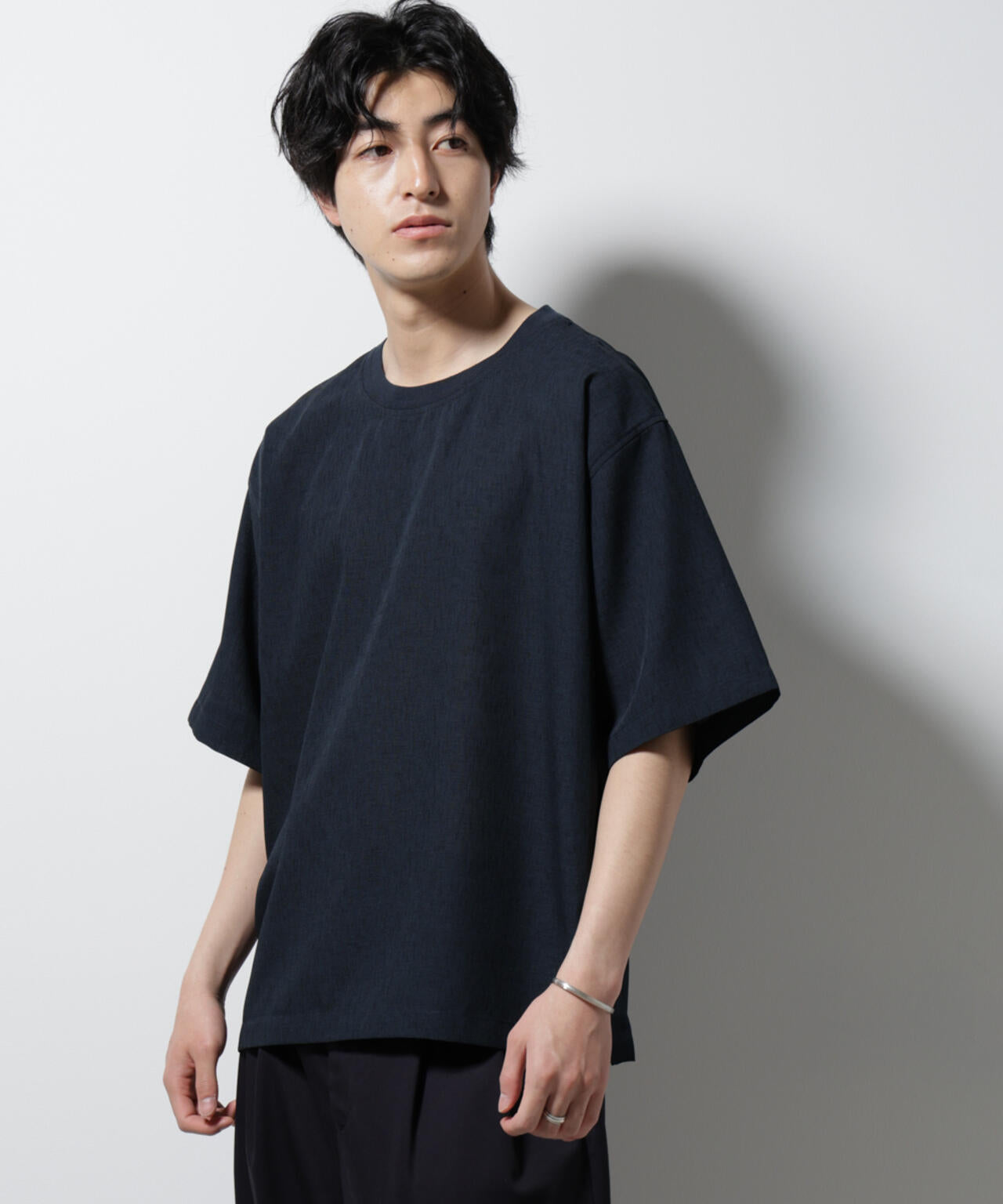 テックリネン布帛Tシャツ 半袖 6725124222