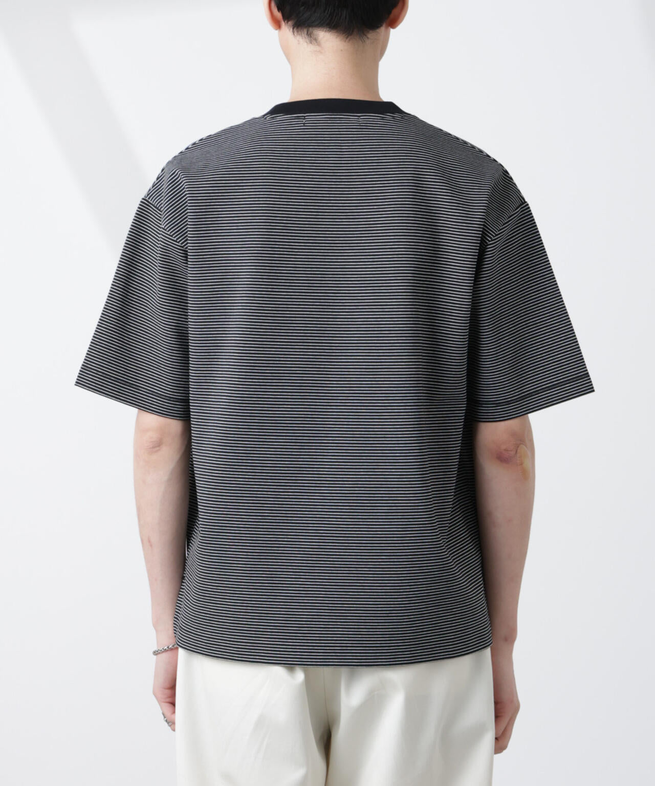 ワイドシルエットボーダーTシャツ 6725124232