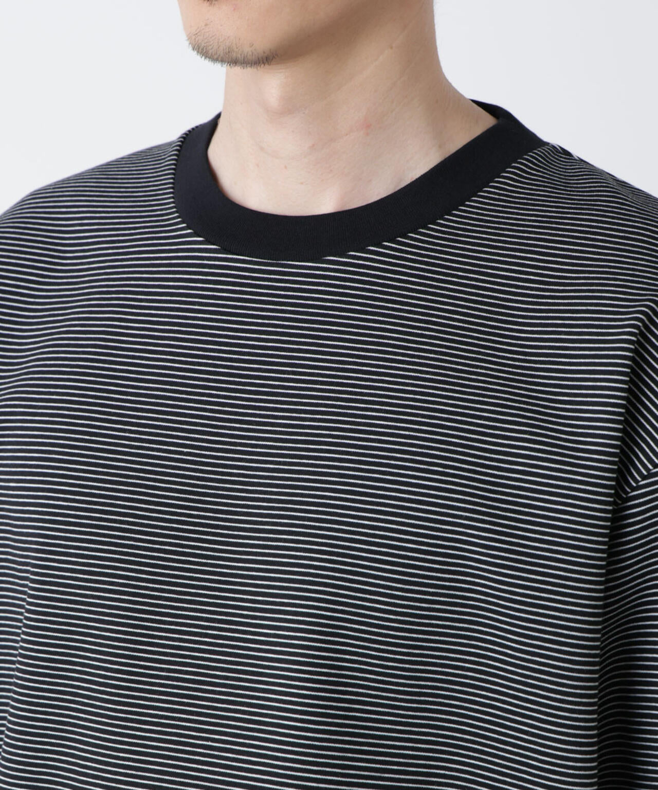 ワイドシルエットボーダーTシャツ 6725124232