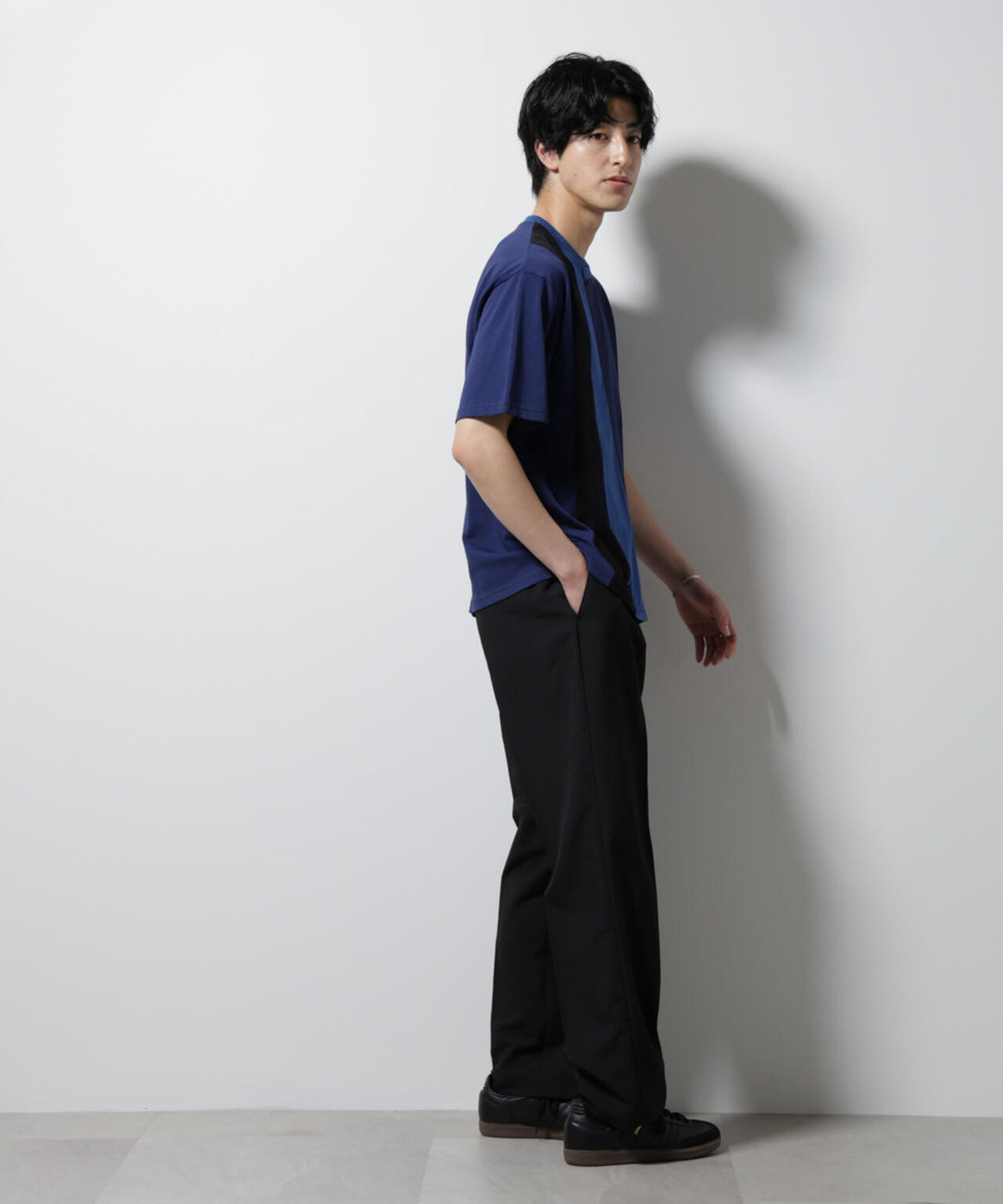 デザイン切替クルーネックTシャツ 半袖 6725124233