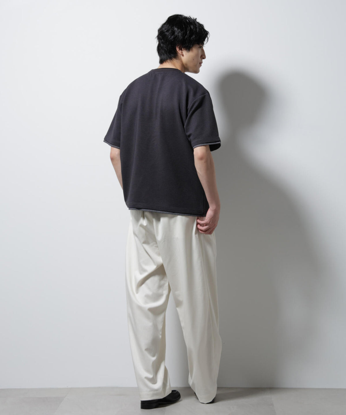 ガーターフェイクレイヤードTシャツ 半袖 6725124236