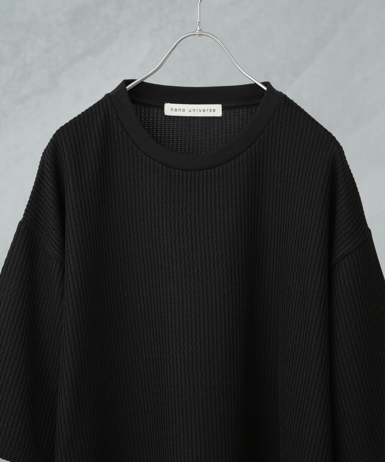 ジャガードニットソーTシャツ 半袖(セットアップ可) 6725124241