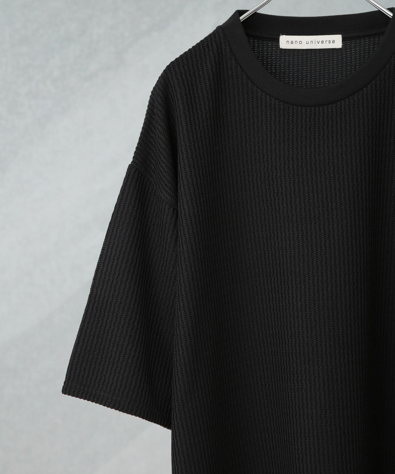 ジャガードニットソーTシャツ 半袖(セットアップ可) 6725124241