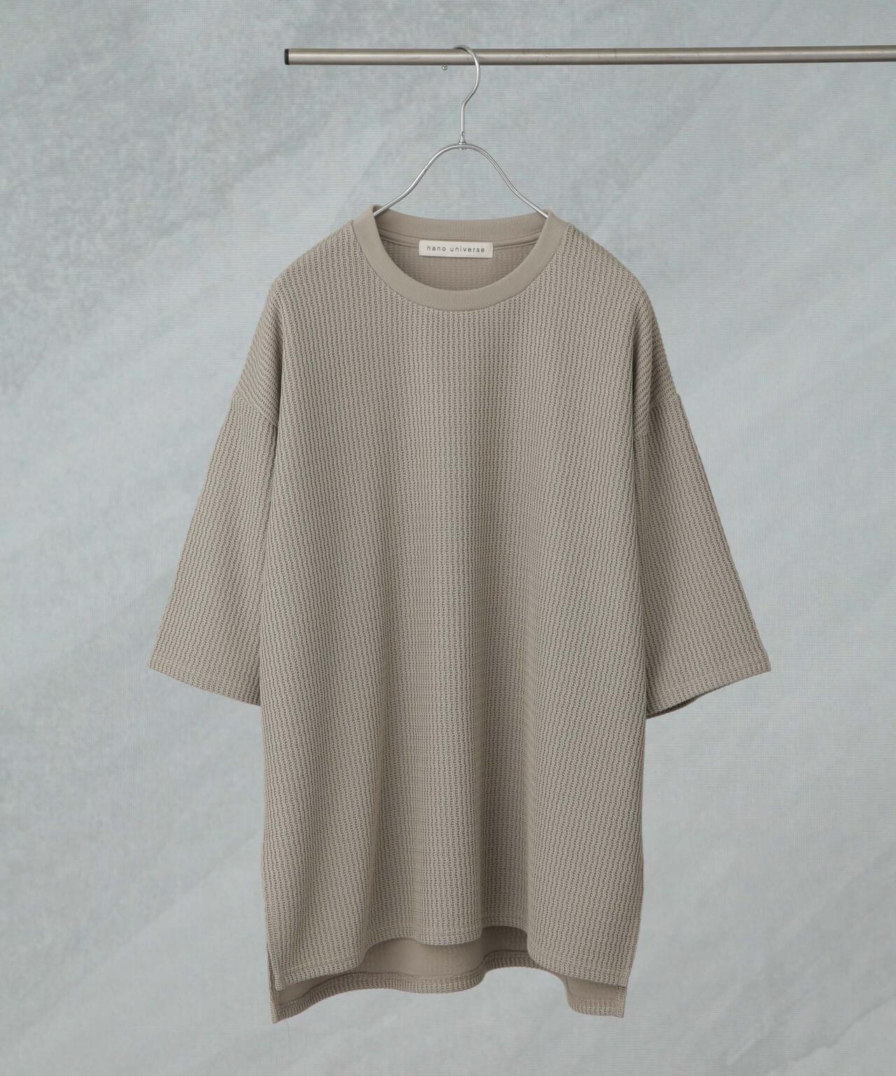 ジャガードニットソーTシャツ 半袖(セットアップ可) 6725124241