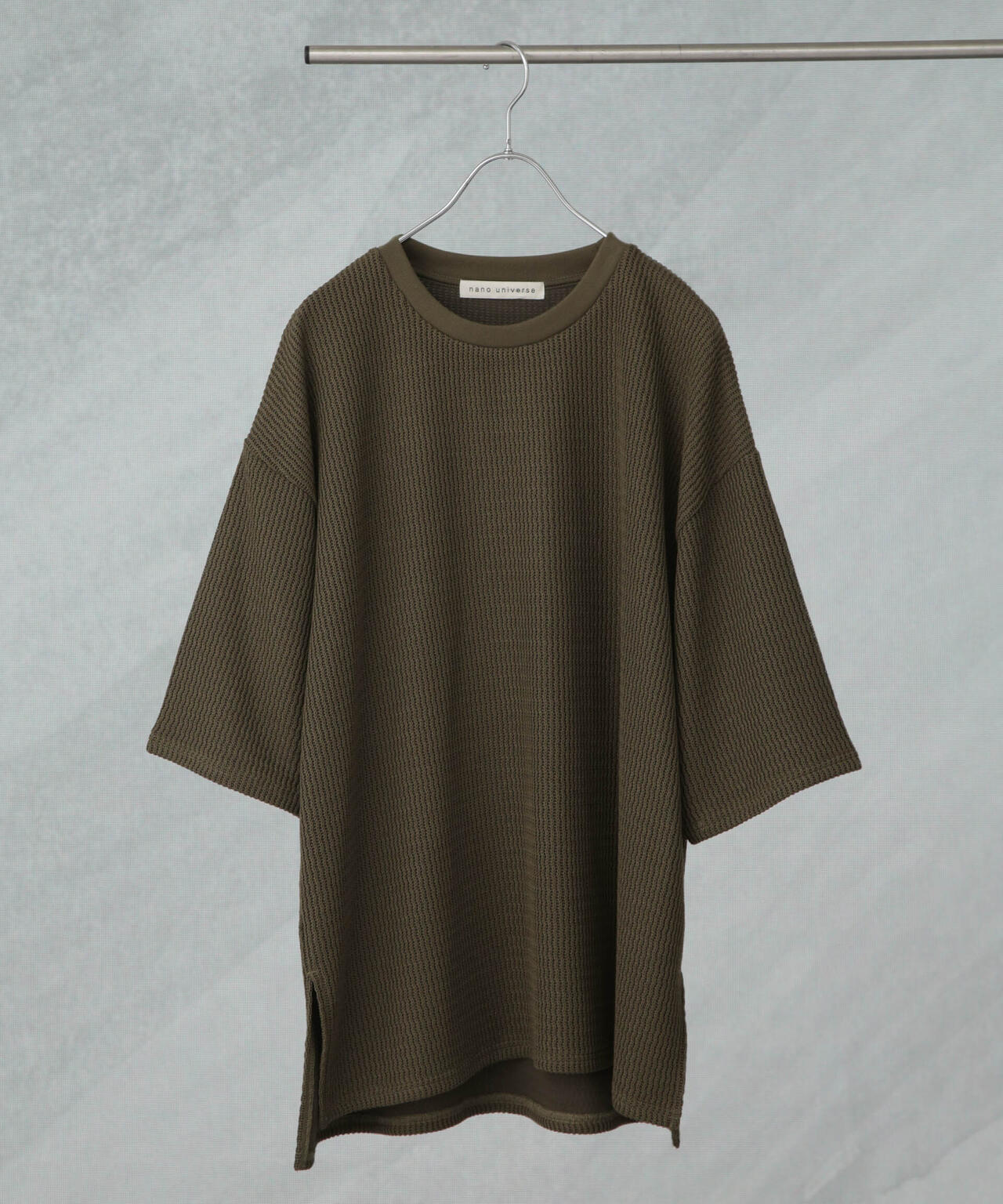 ジャガードニットソーTシャツ 半袖(セットアップ可) 6725124241