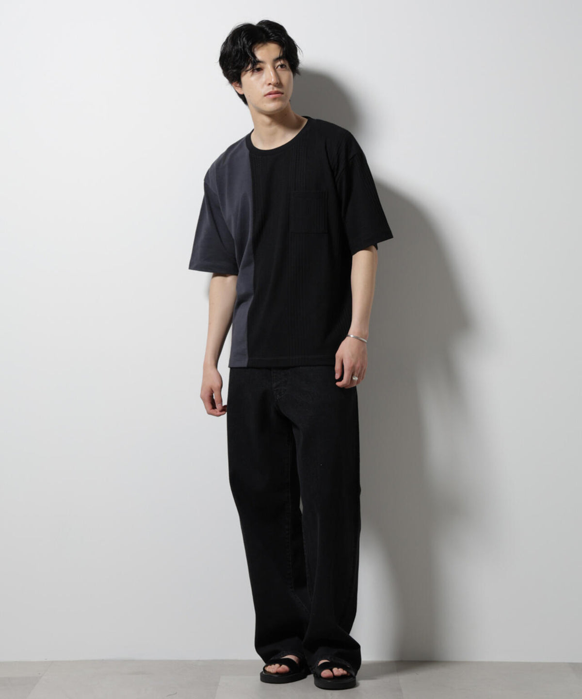 リンクスカノコ コンビTシャツ 半袖 6725124244