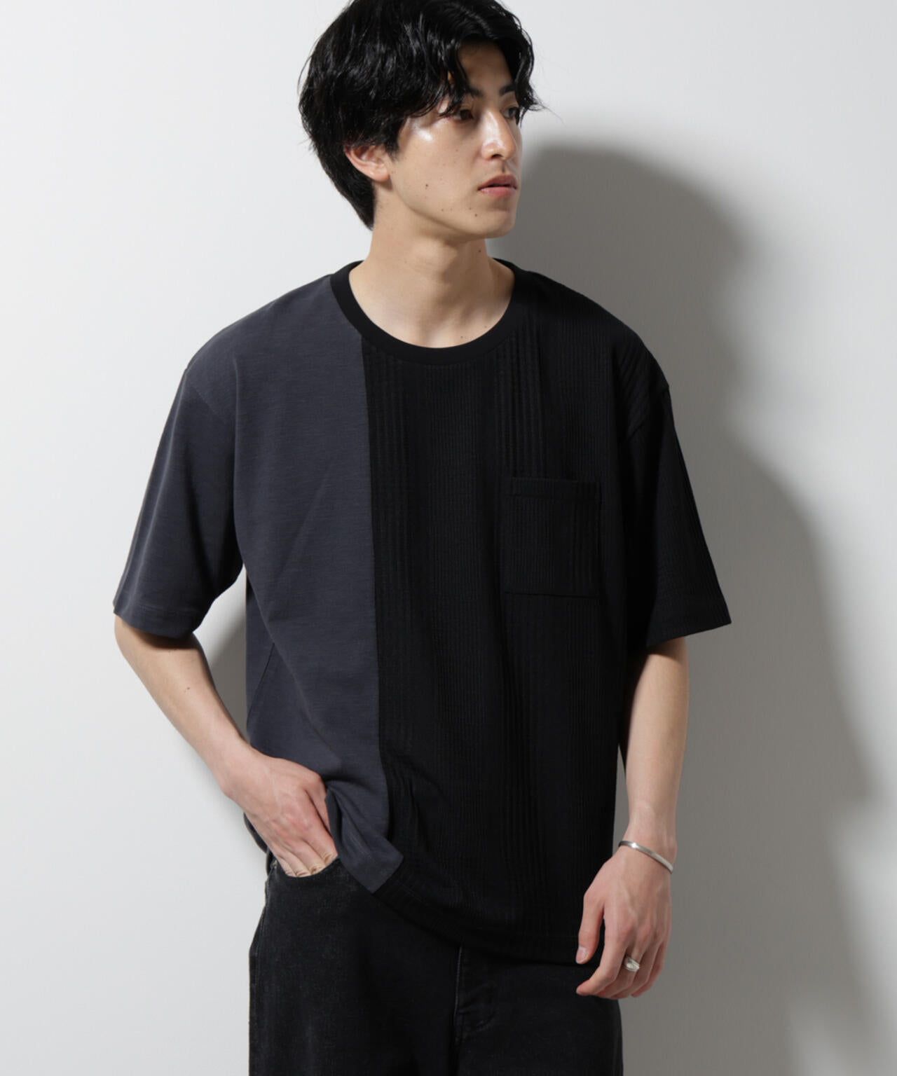 リンクスカノコ コンビTシャツ 半袖 6725124244