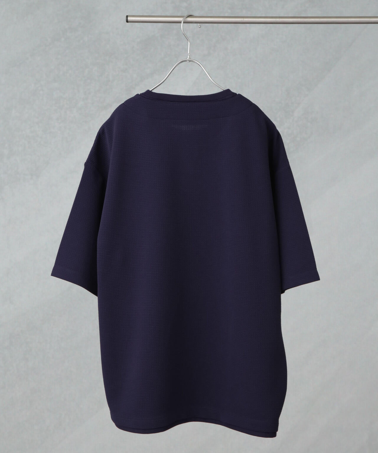 フェイクレイヤードキーネックTシャツ 半袖 6725124246