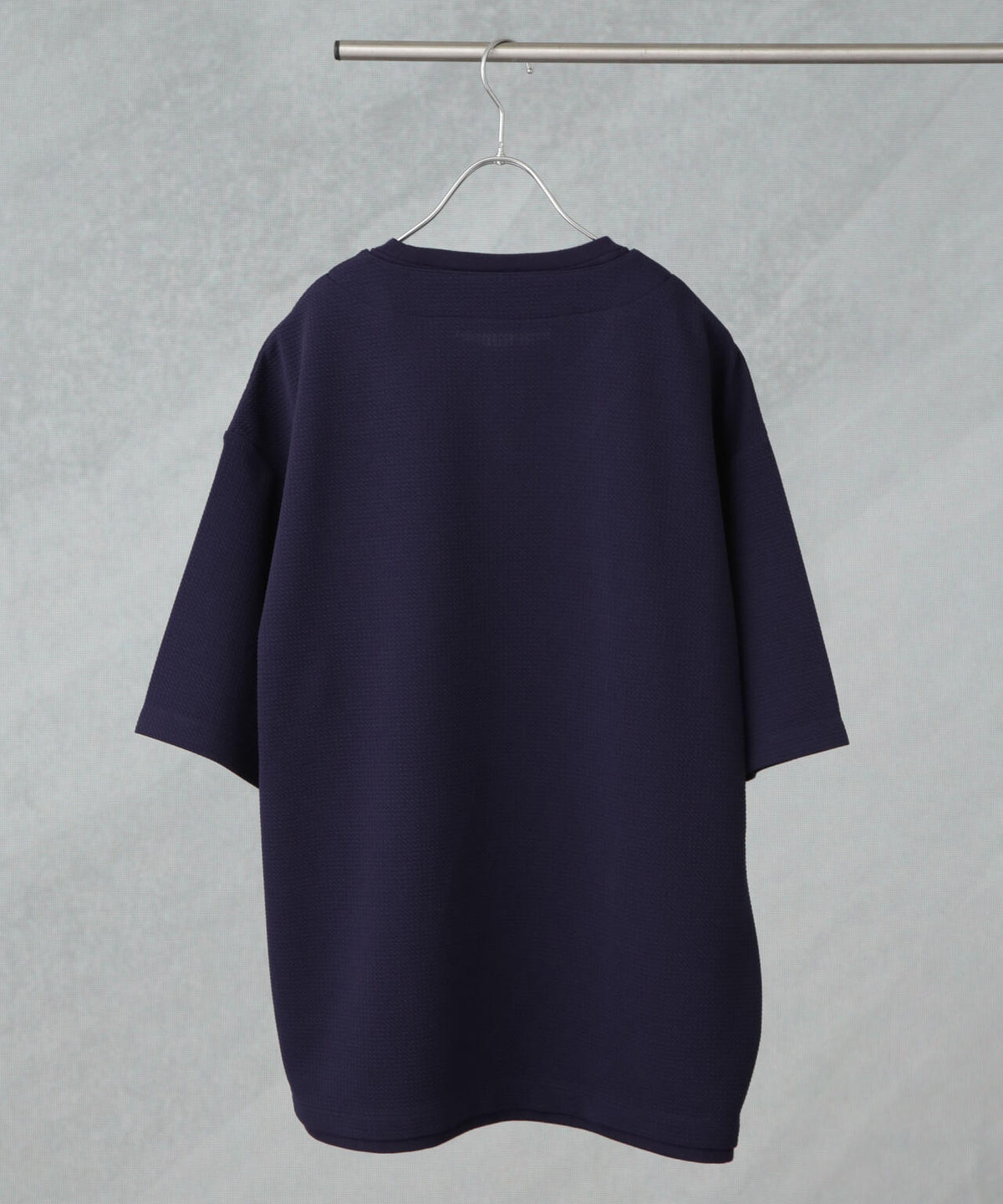 フェイクレイヤードキーネックTシャツ 半袖 6725124246
