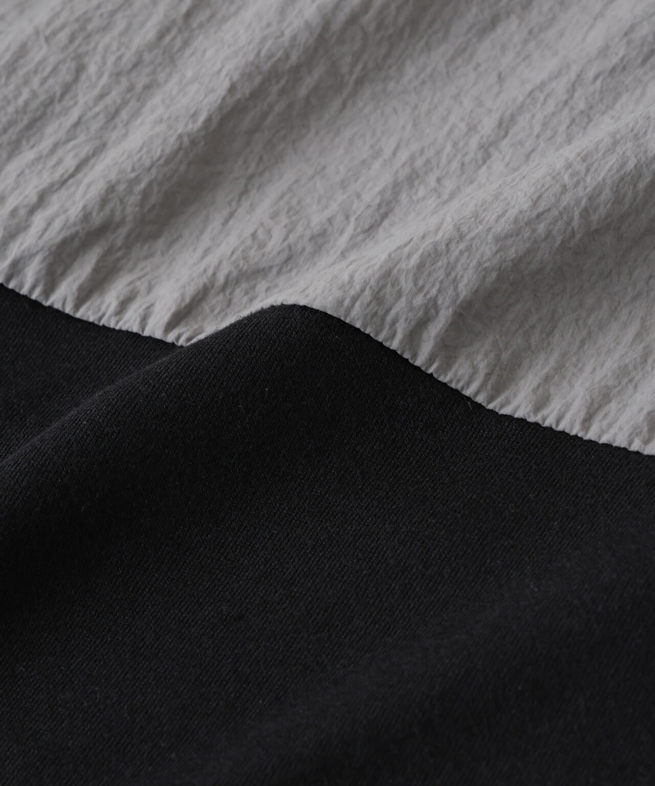 リラックス異素材ボーダーTシャツ 半袖 6725124249