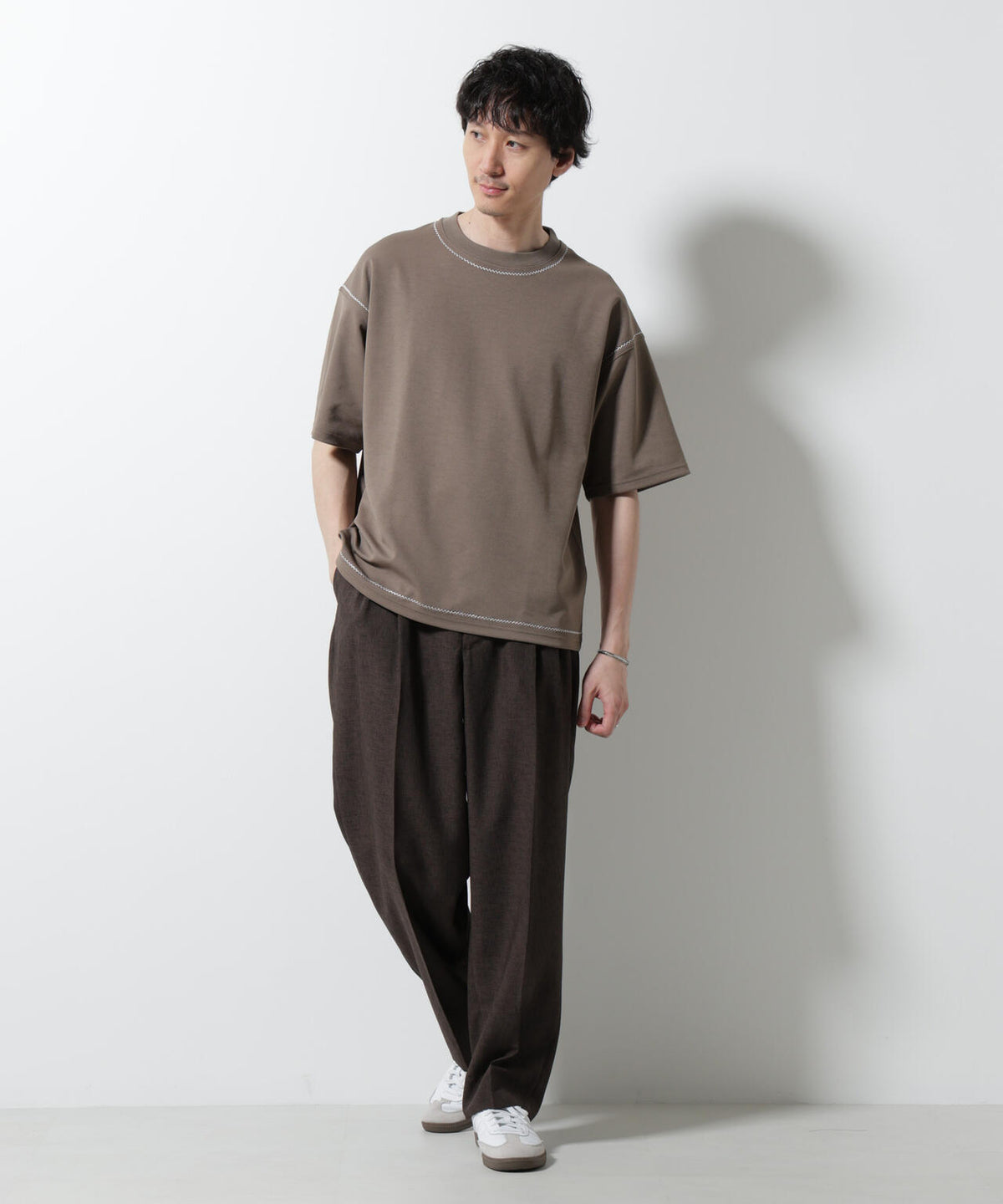 テクニックステッチTシャツ 半袖 6725124250