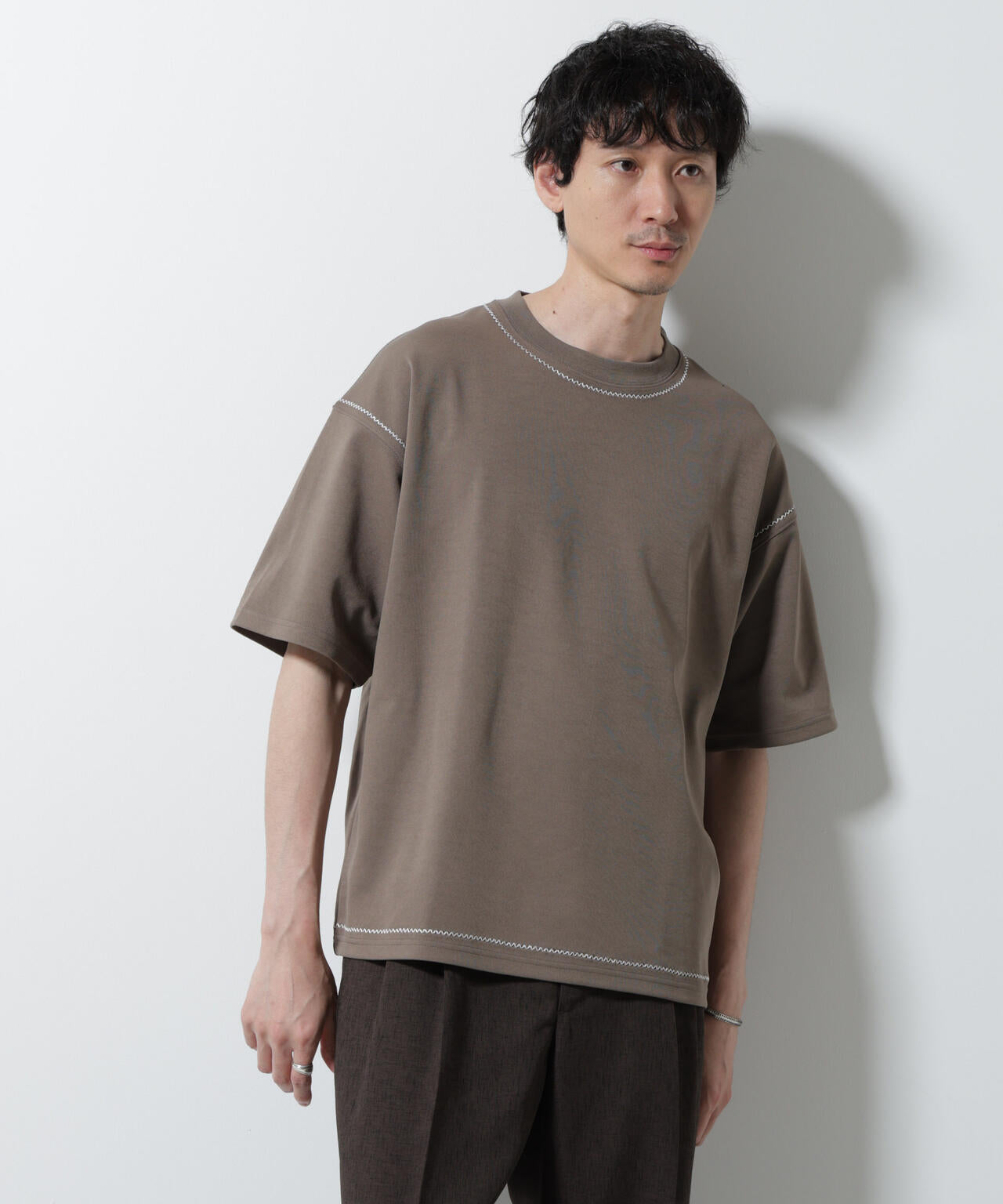 テクニックステッチTシャツ 半袖 6725124250
