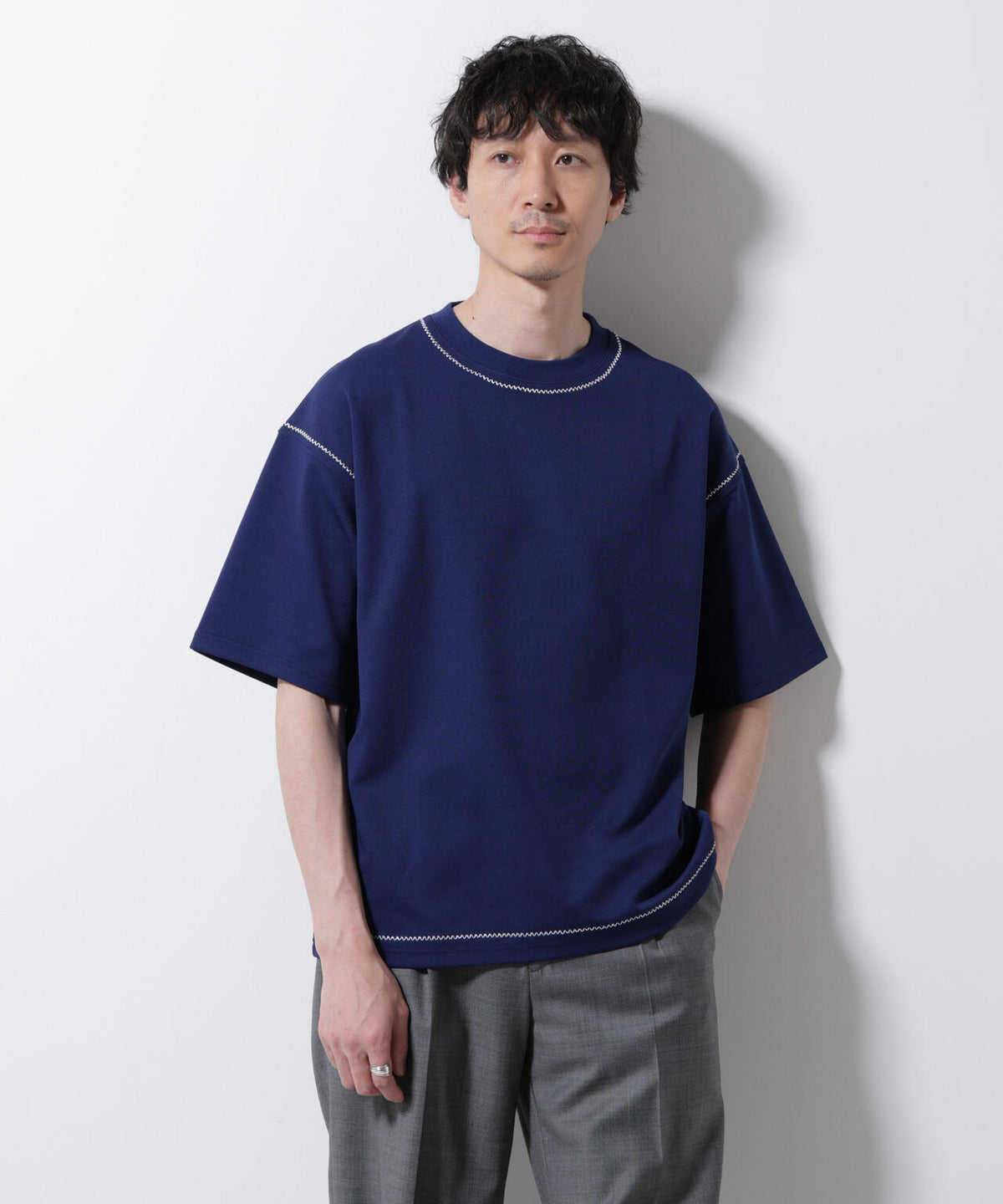 テクニックステッチTシャツ 半袖 6725124250