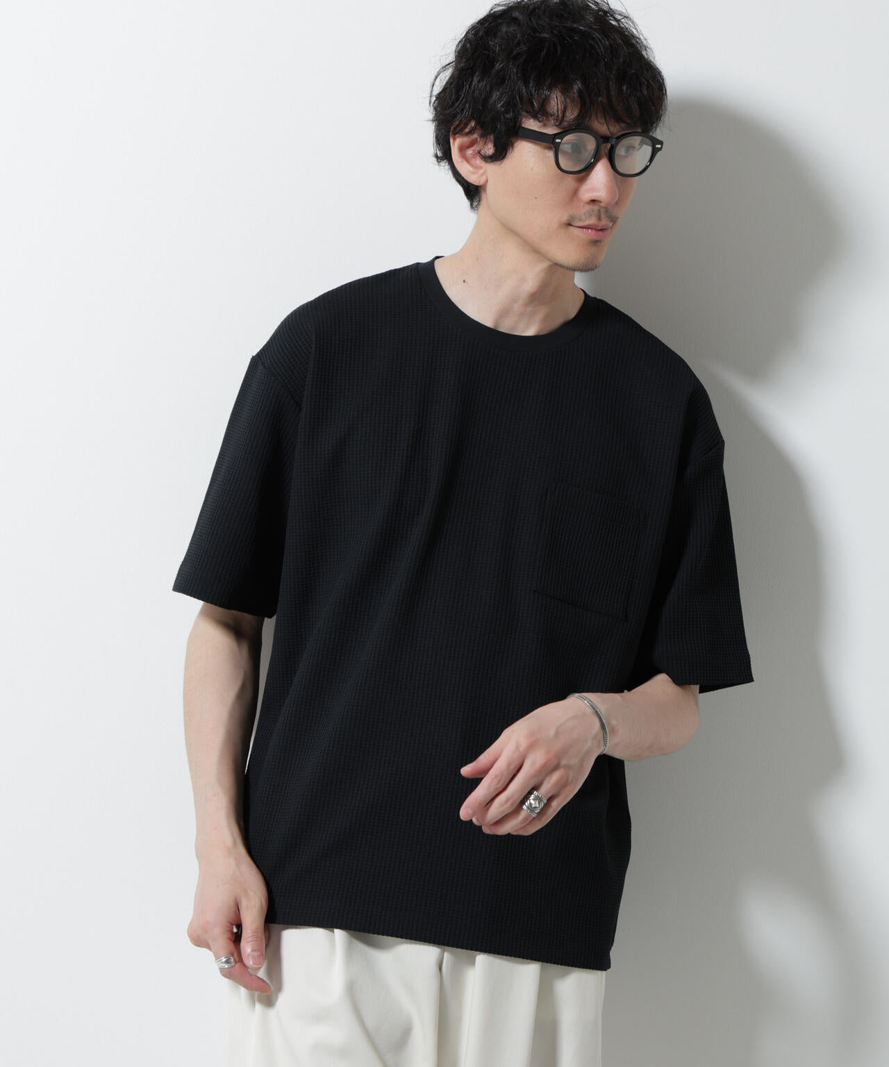 ドライソフトワッフルTシャツ 半袖 6725124251