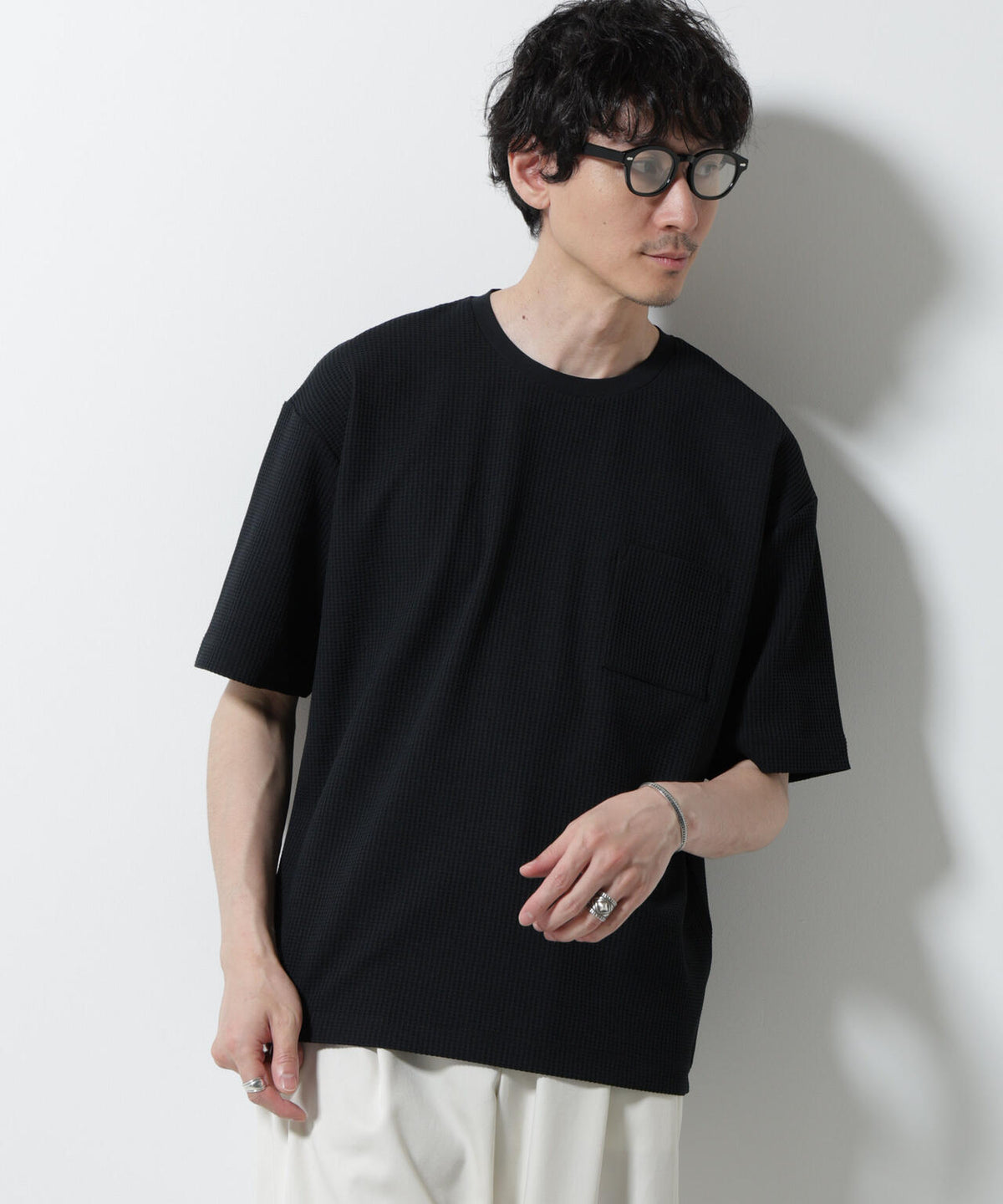 ドライソフトワッフルTシャツ 半袖 6725124251