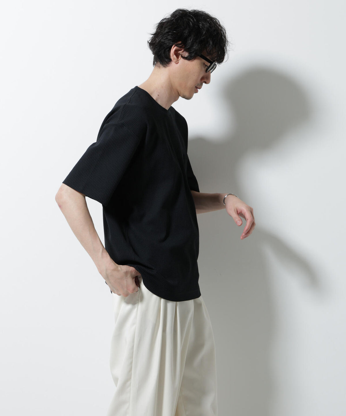 ドライソフトワッフルTシャツ 半袖 6725124251