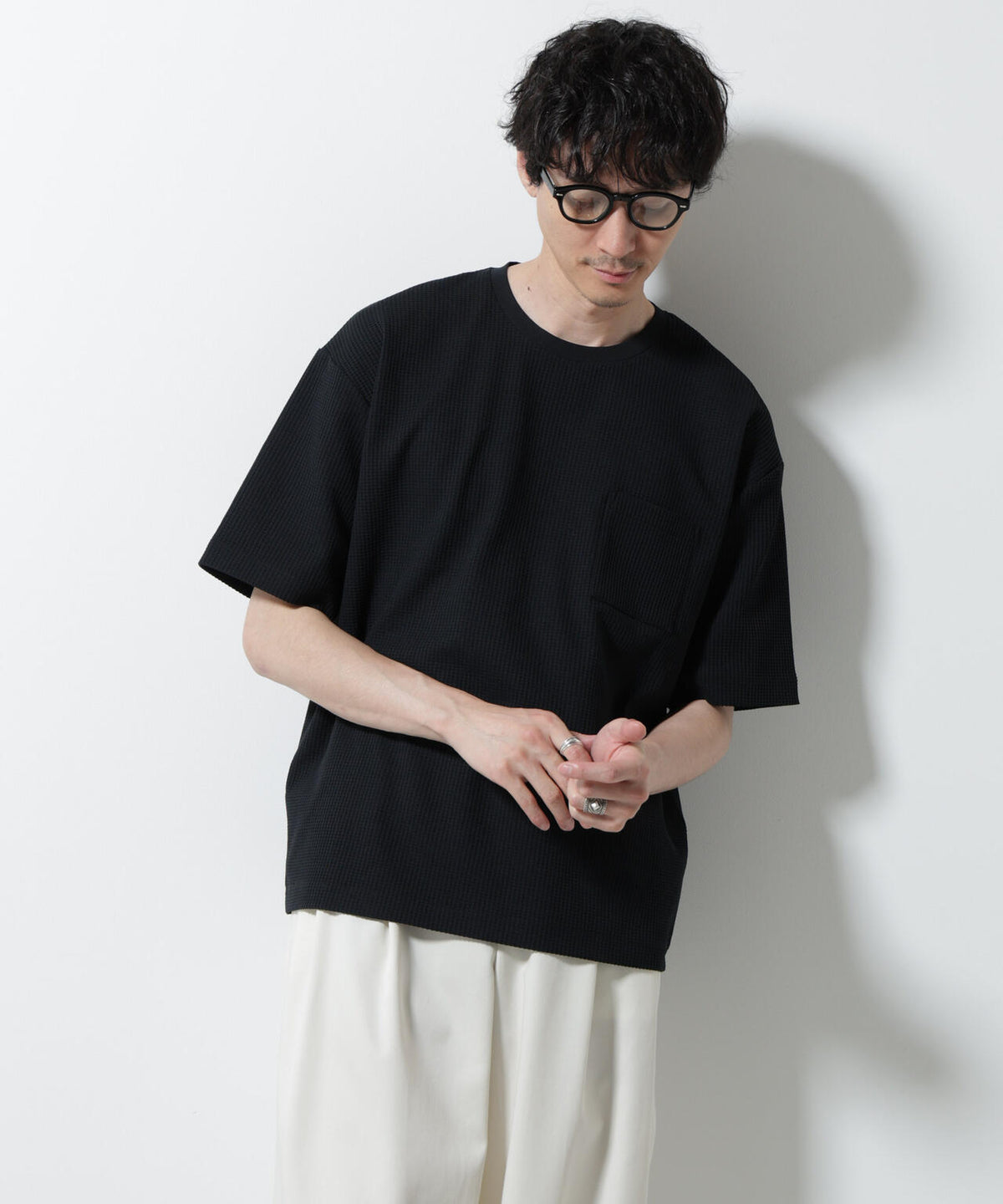 ドライソフトワッフルTシャツ 半袖 6725124251