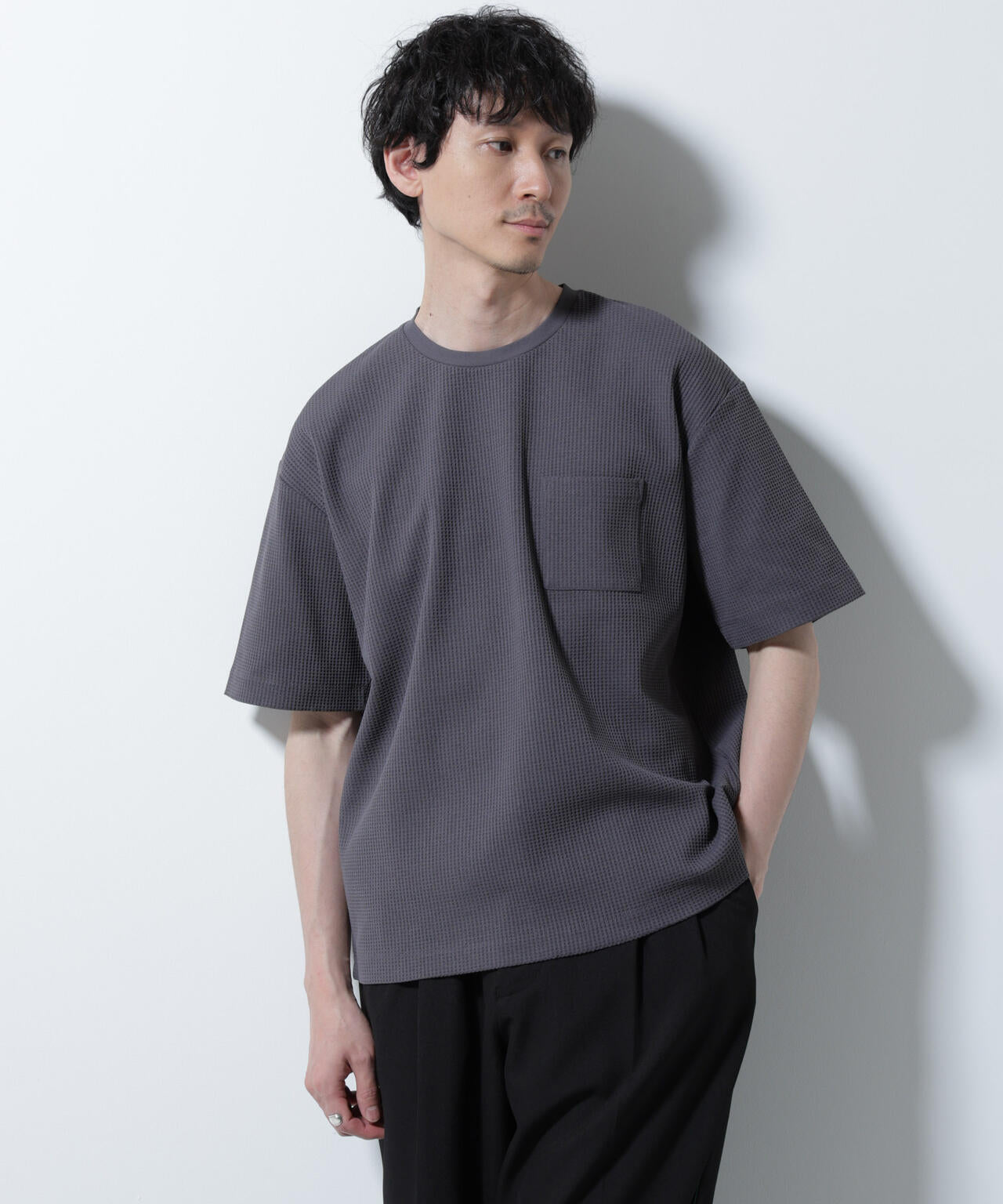 ドライソフトワッフルTシャツ 半袖 6725124251