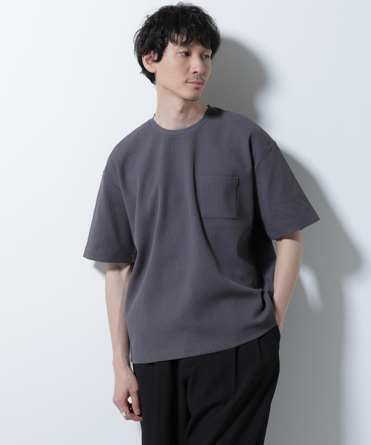 ドライソフトワッフルTシャツ 半袖 6725124251