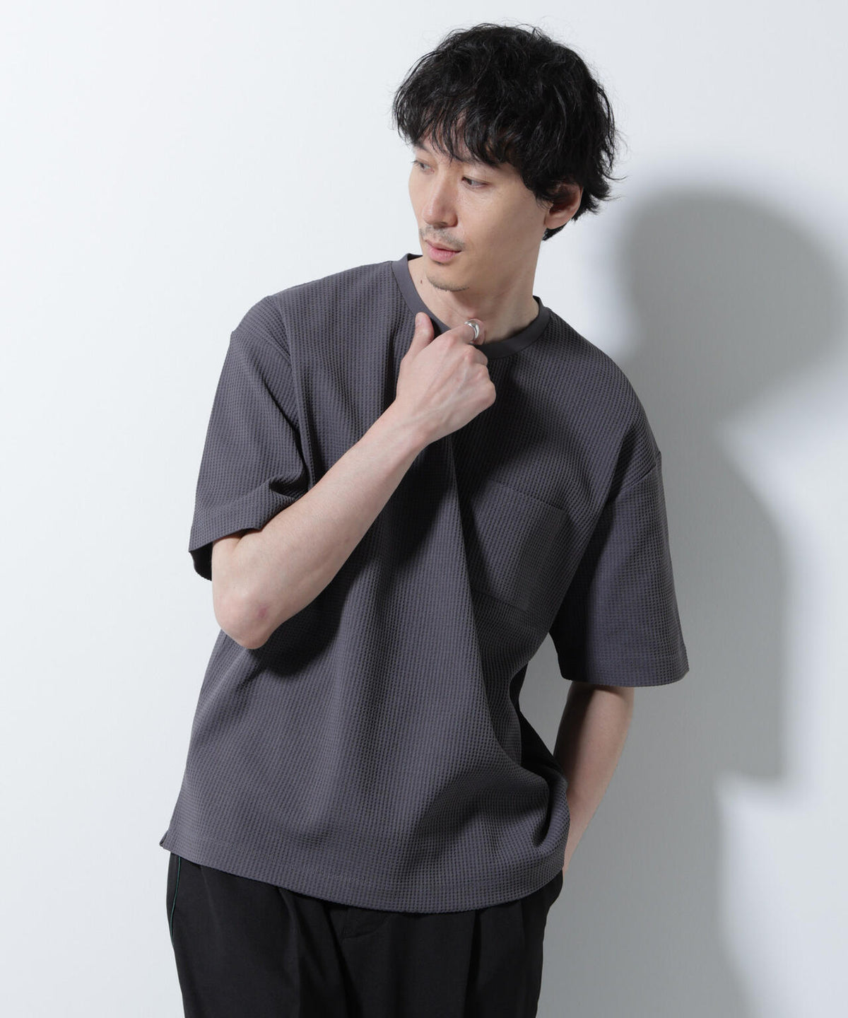 ドライソフトワッフルTシャツ 半袖 6725124251