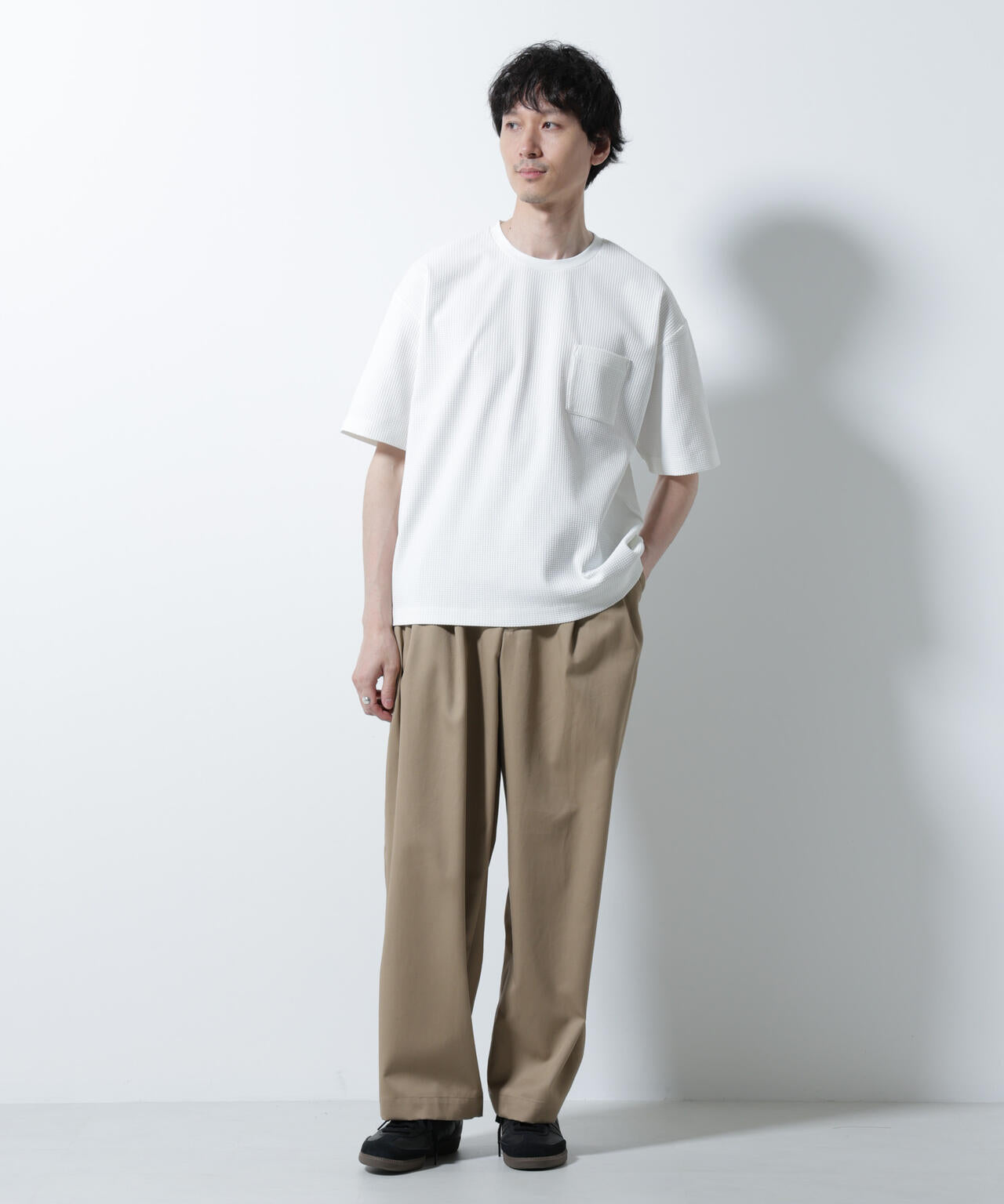 ドライソフトワッフルTシャツ 半袖 6725124251
