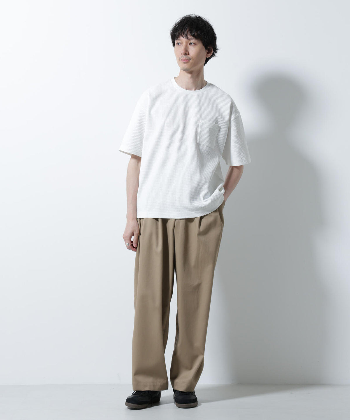 ドライソフトワッフルTシャツ 半袖 6725124251