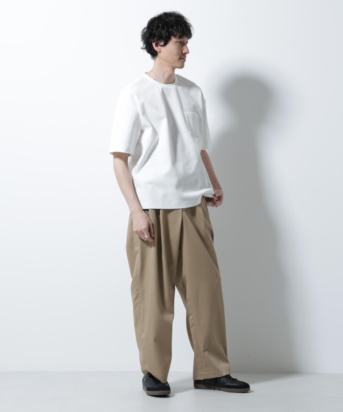 ドライソフトワッフルTシャツ 半袖 6725124251