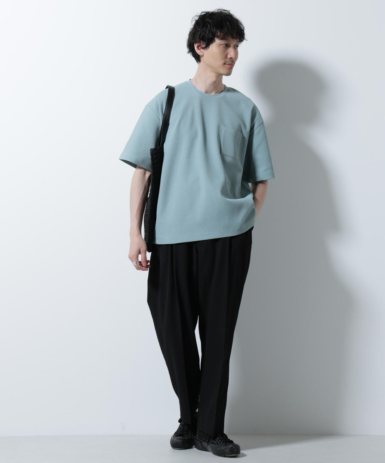 ドライソフトワッフルTシャツ 半袖 6725124251